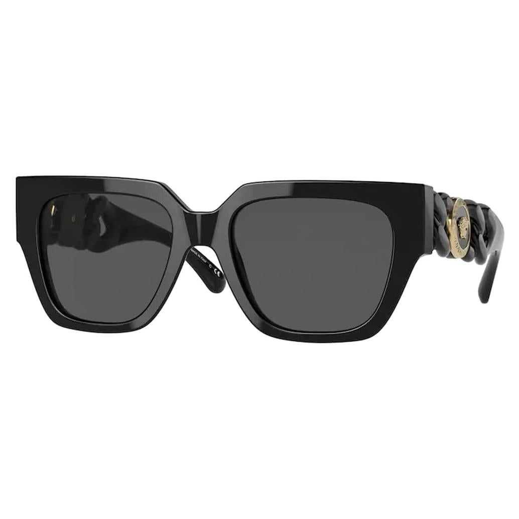 Gafas de sol cuadradas Versace VE4409F para mujeres + Kit de cuidado