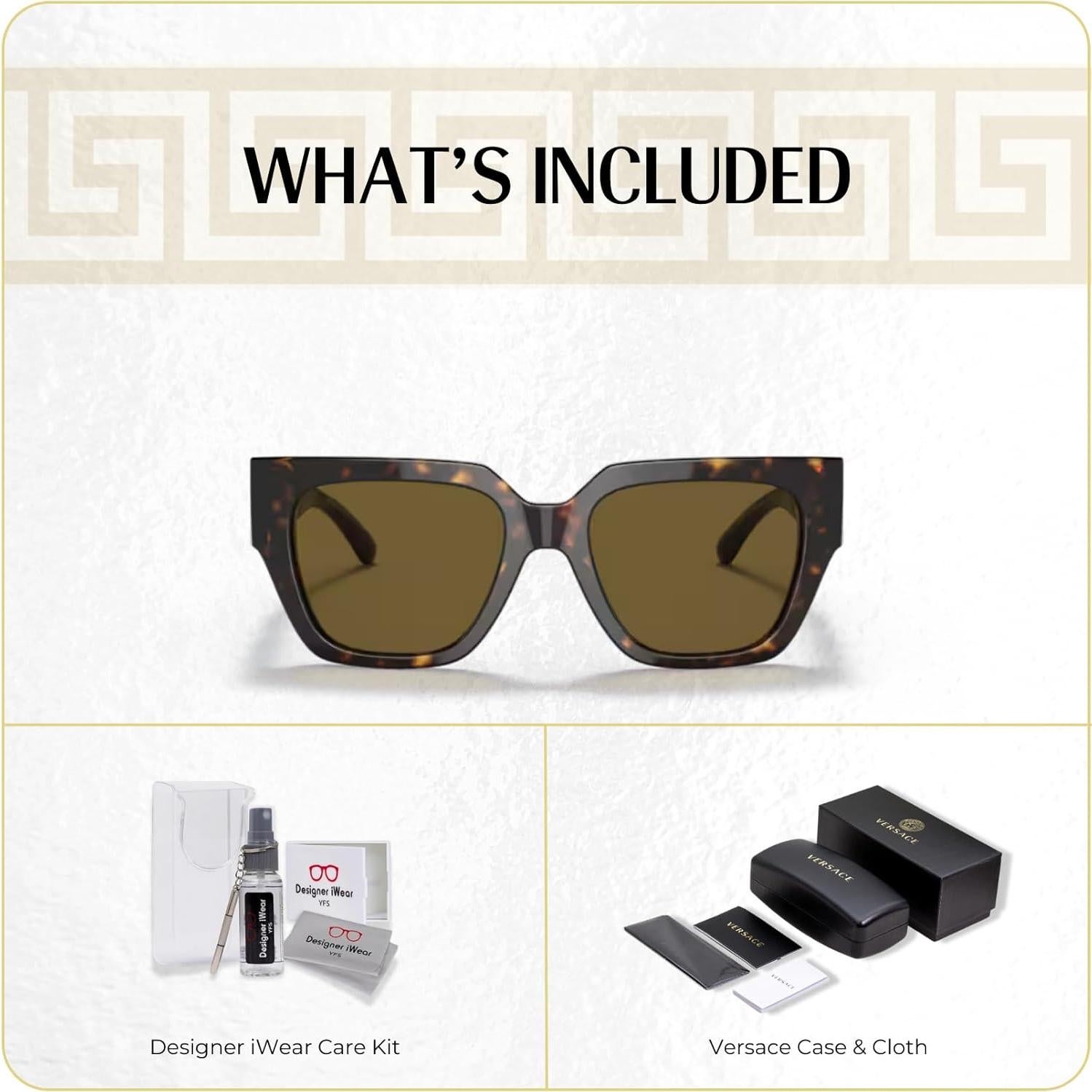Gafas de sol Versace VE4409F para mujeres + Kit iWear