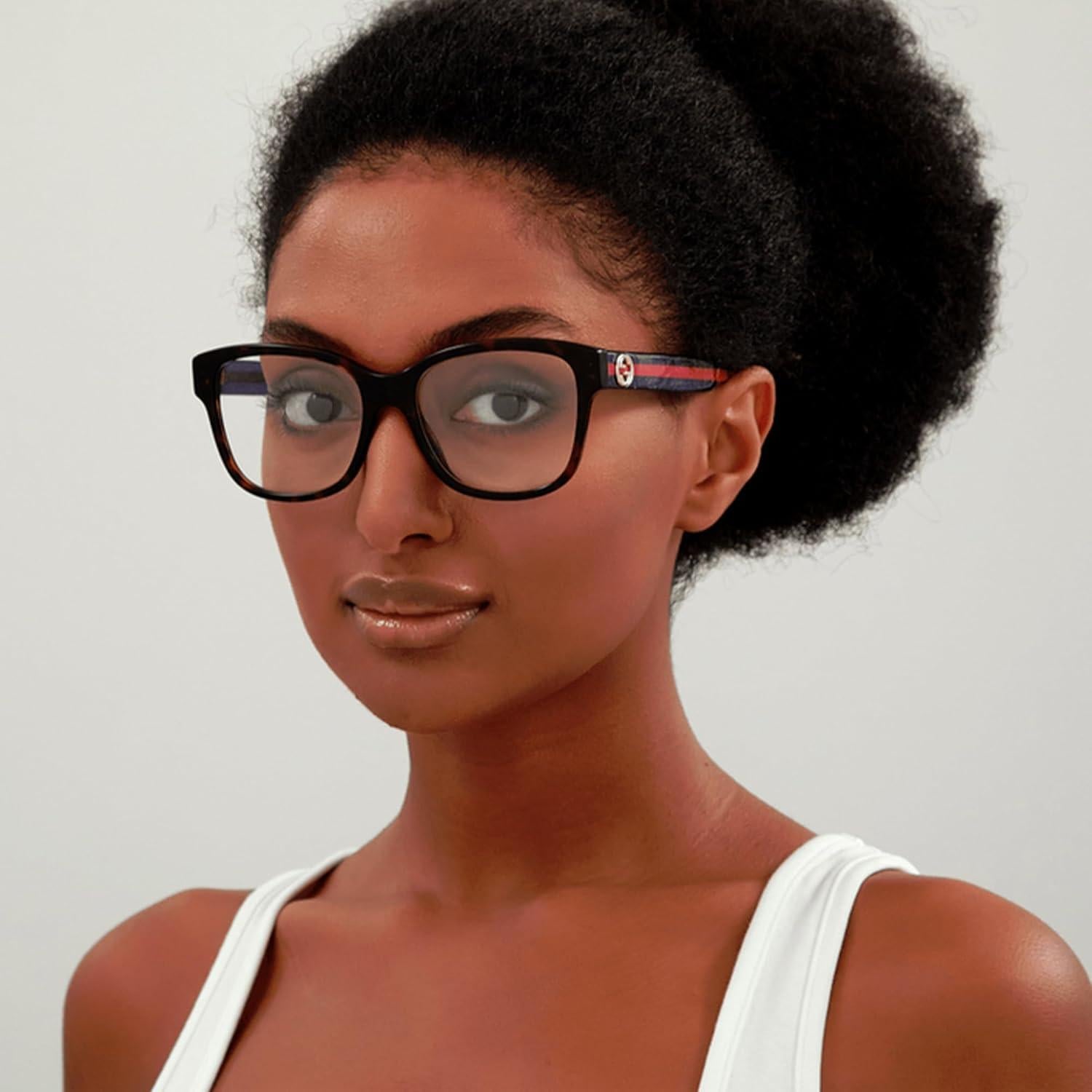 Gafas de Sol Gucci GG0038ON Cuadradas 54mm Havana/Azul