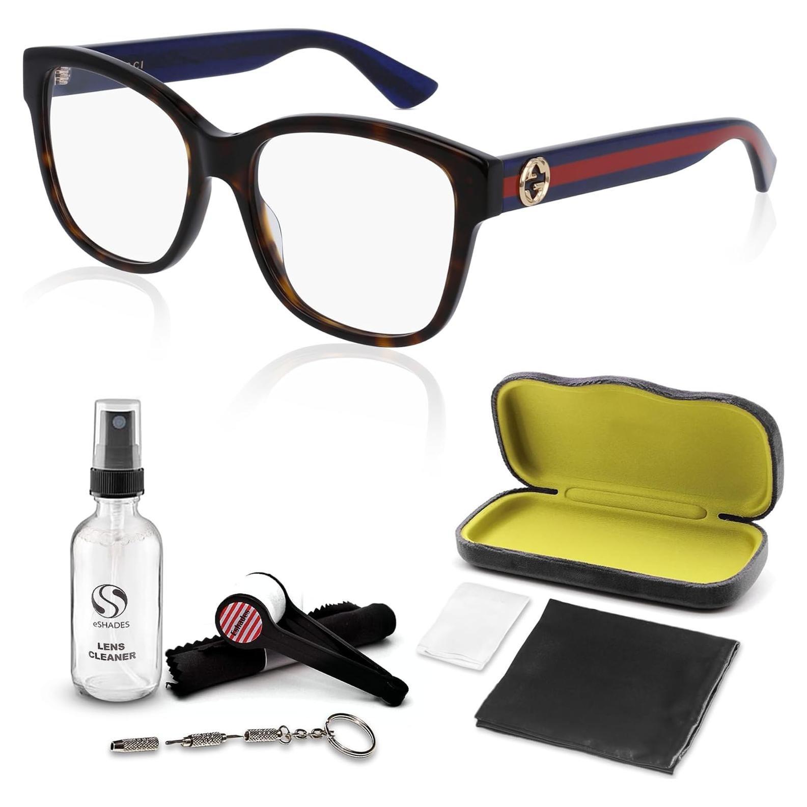 Gafas de Sol Gucci GG0038ON Cuadradas 54mm Havana/Azul