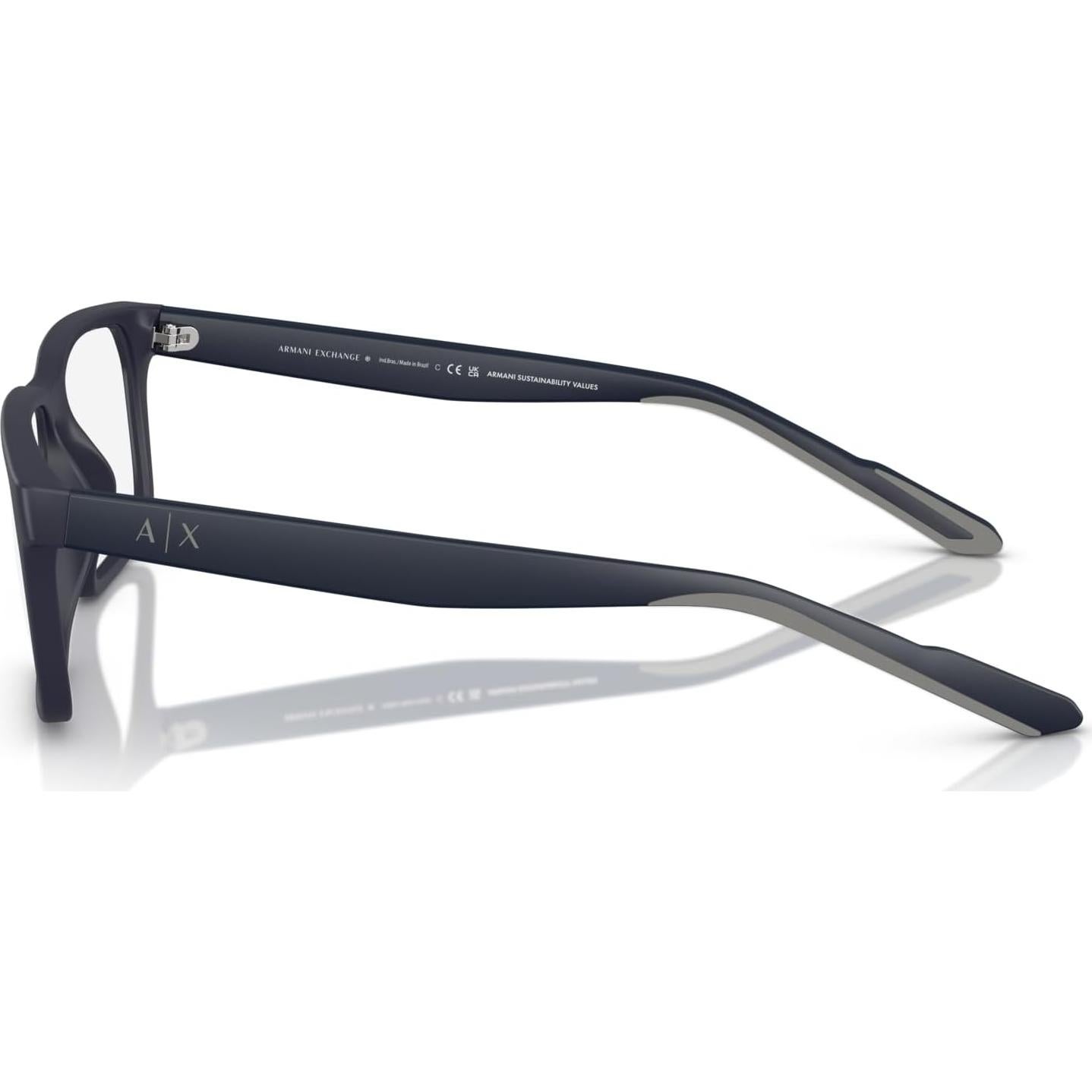 Gafas de Prescripción Armani Exchange AX3118U Azul Mate 55mm