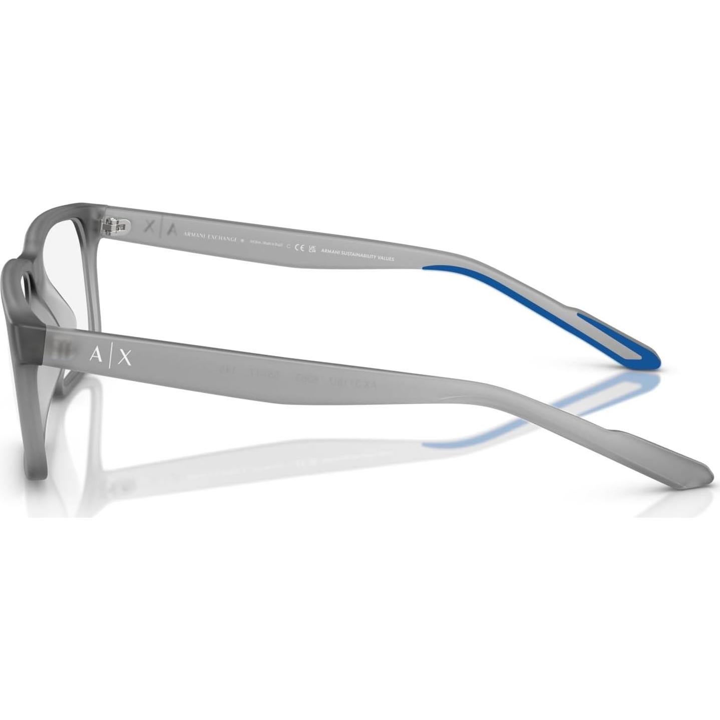 Gafas de Prescripción Armani Exchange AX3118U Gris Opal Mate