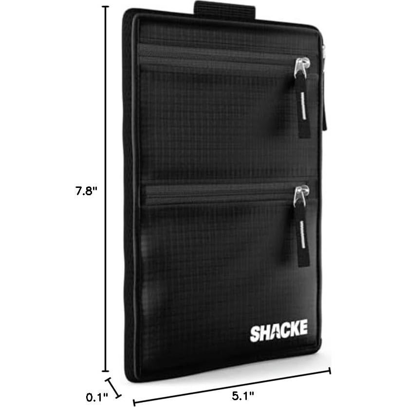 Billetera de viaje oculta Shacke con bloqueo RFID 12x18.8cm