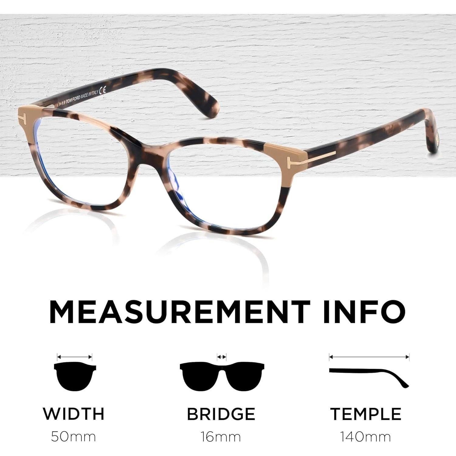 Gafas Tom Ford FT5638-B Cuadradas + Kit de Limpieza