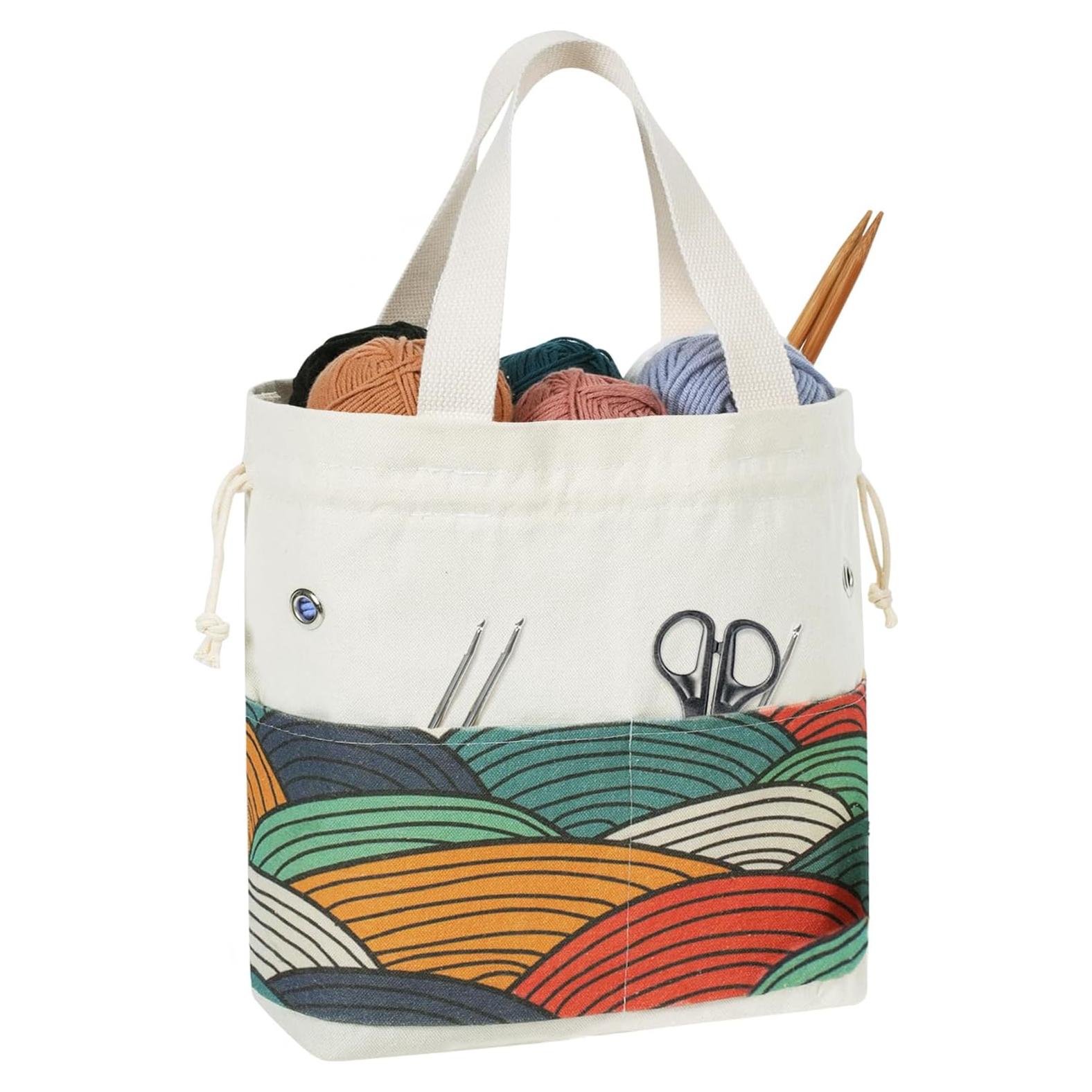 Bolsa de Hilo TOGETRUE Pequeña Color Arco 28x25 cm