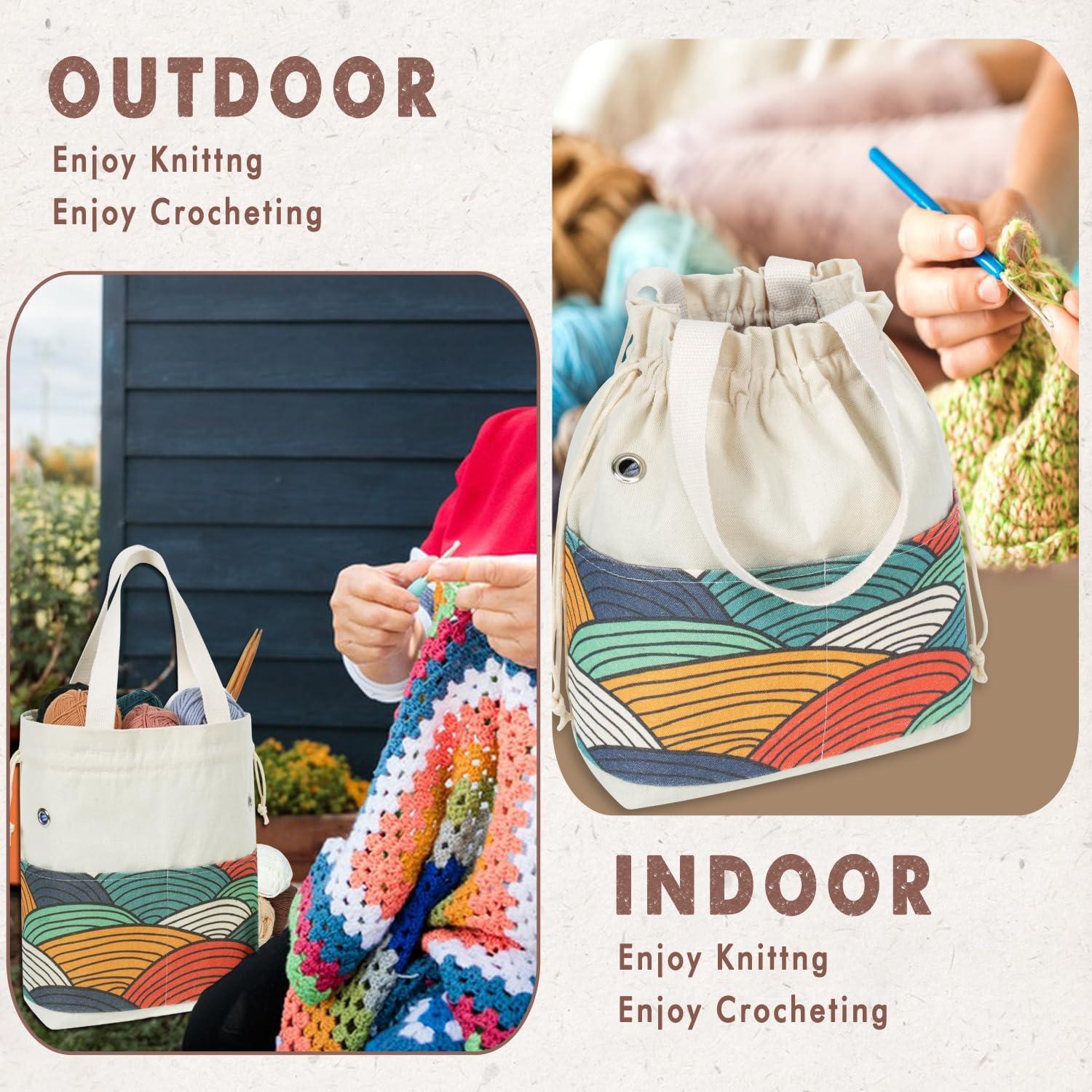 Bolsa de Hilo TOGETRUE Pequeña Color Arco 28x25 cm