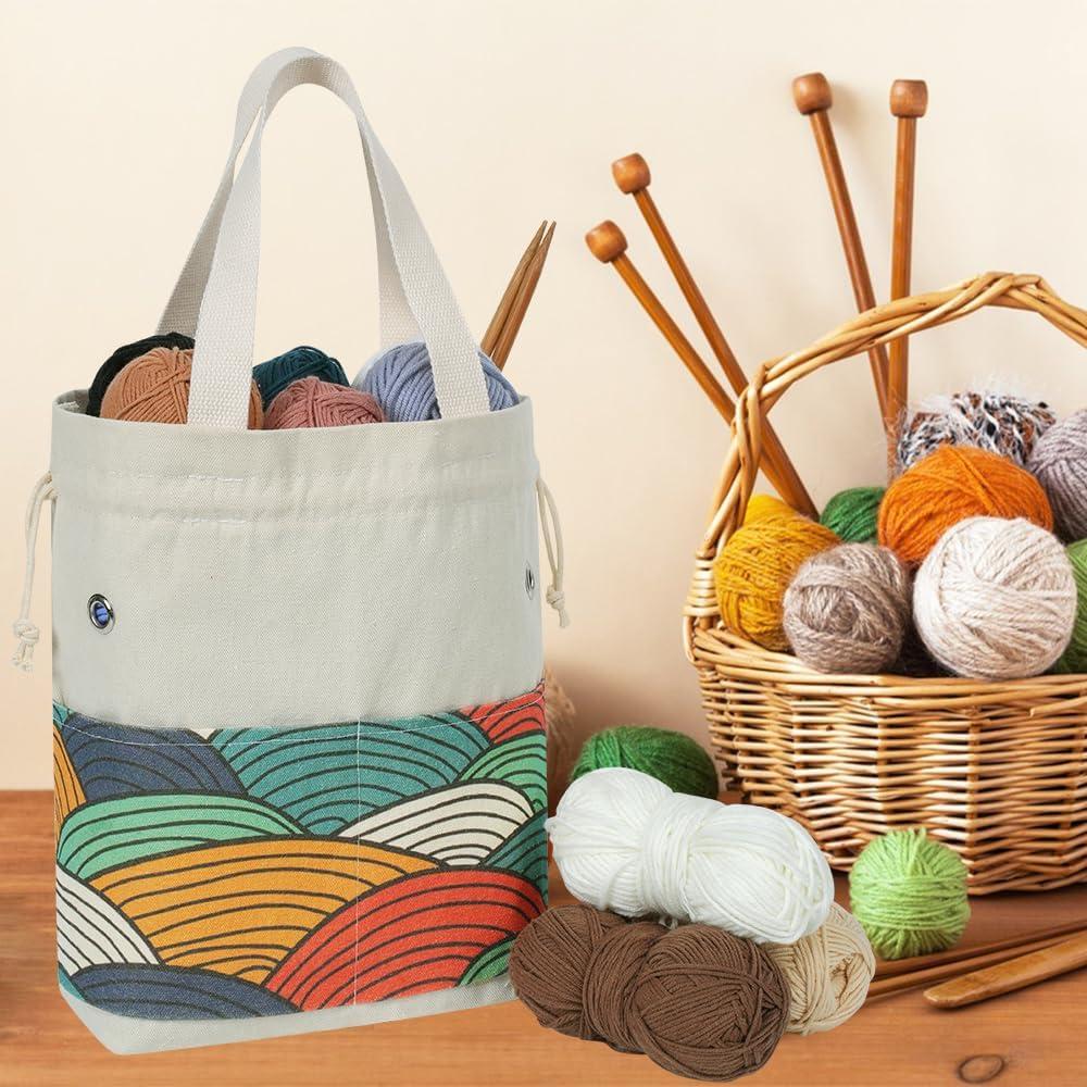 Bolsa de Hilo TOGETRUE Pequeña Color Arco 28x25 cm