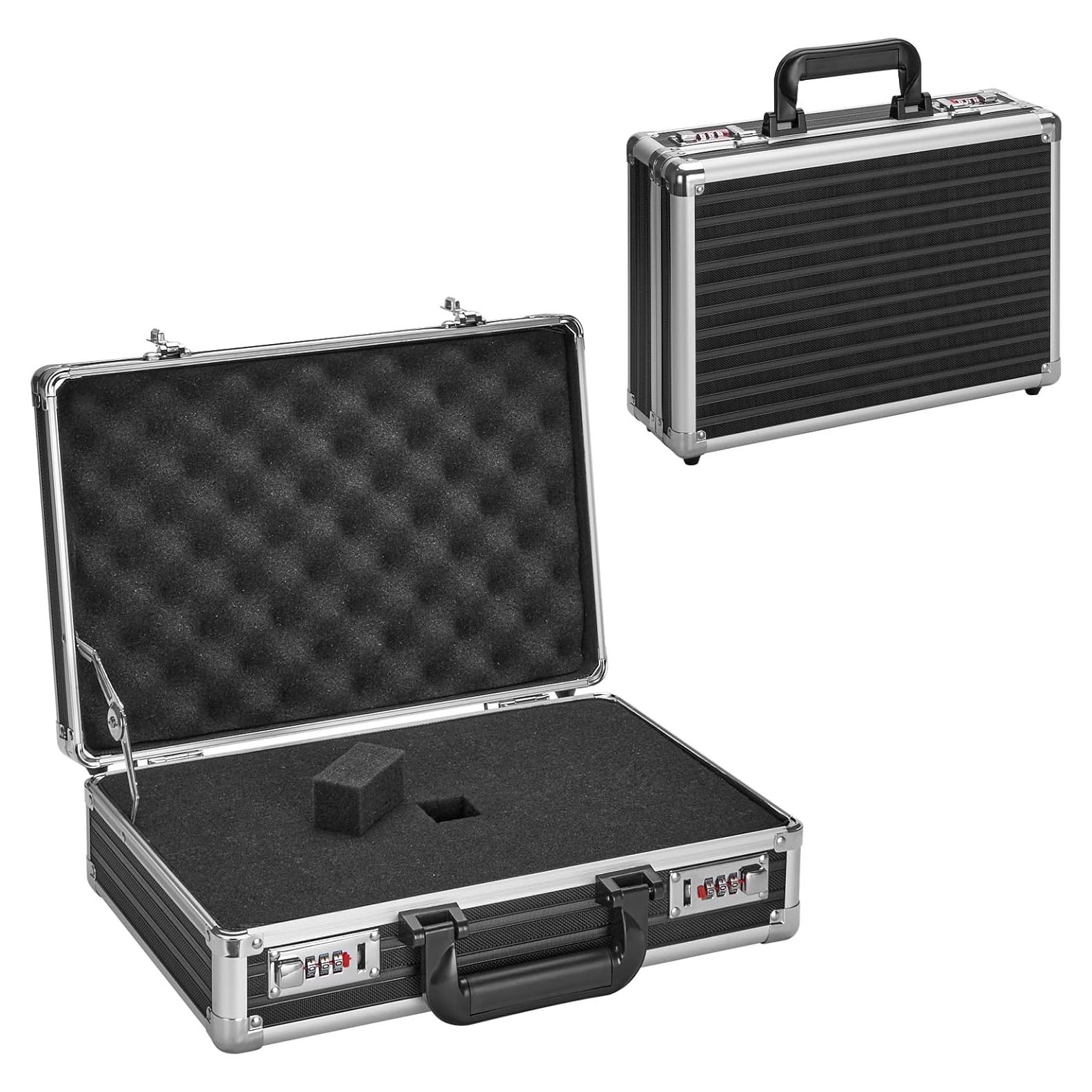 Caja de Seguridad GODLONSEN 36x25x11 cm con Cerradura Doble