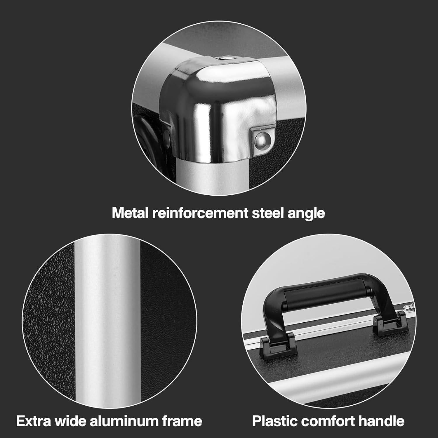 Caja de Seguridad GODLONSEN 36x25x11 cm con Cerradura Doble