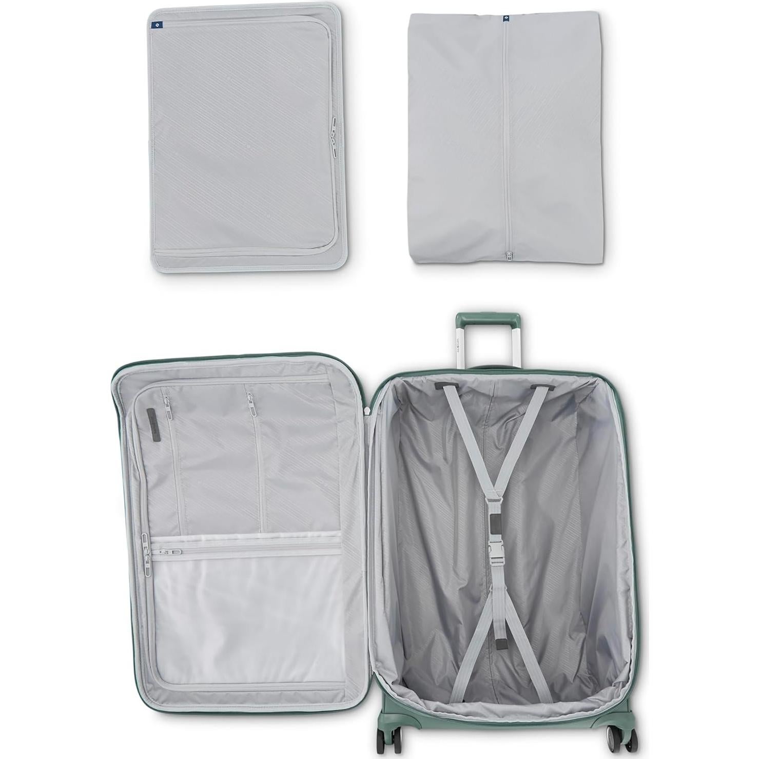 Maleta Grande Expandible Samsonite Elevation Plus 68.58 cm Verde