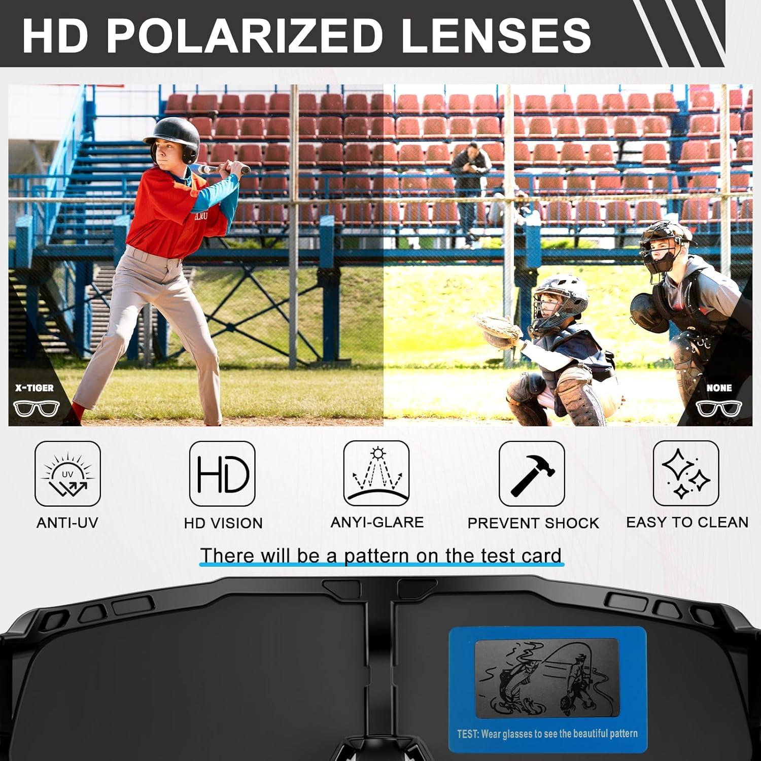 Gafas de Sol Polarizadas X-TIGER UV400 para Deportes Unisex