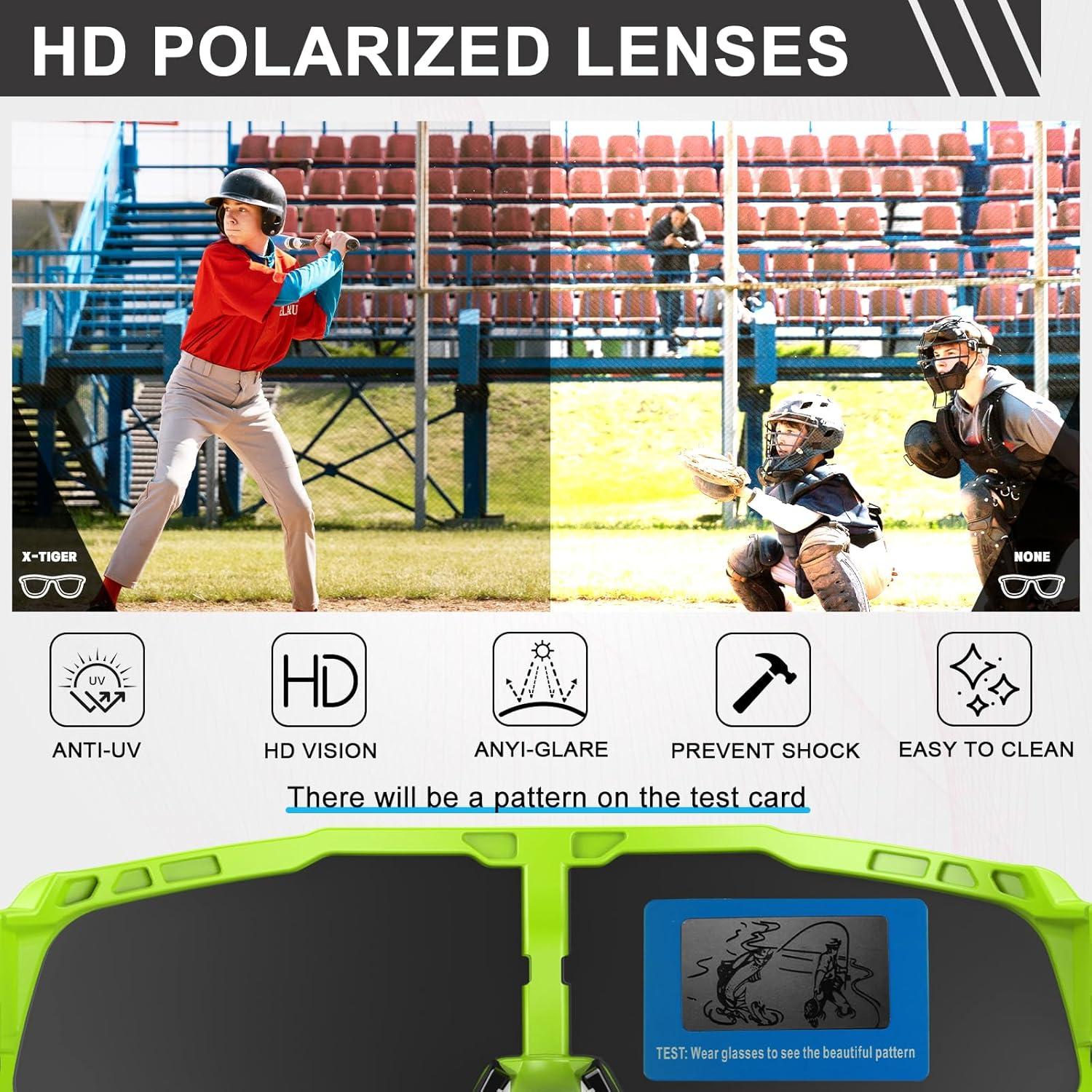 Gafas de Sol X-TIGER Polarizadas UV400 para Deportes