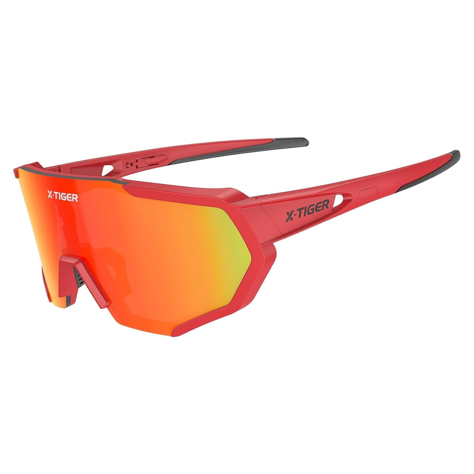 Gafas de Sol X-TIGER Jpc-d Polarizadas UV400 Rojo