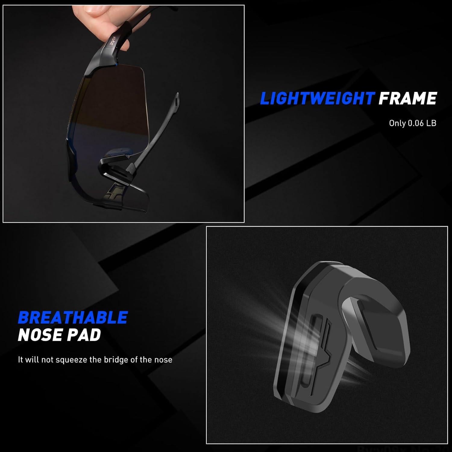 Gafas de Ciclismo KAPVOE S111 Fotoquímicas UV400