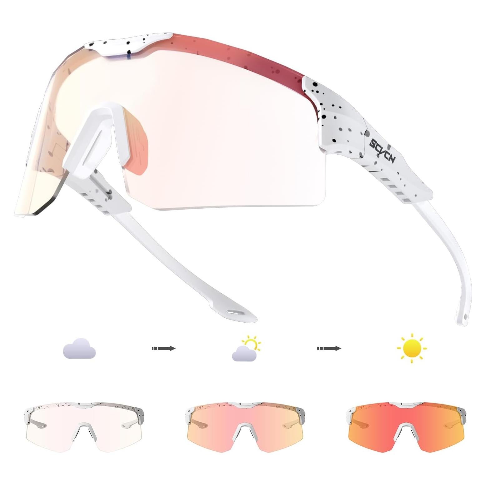 Gafas de Ciclismo KAPVOE S111 Fotoquímicas UV400