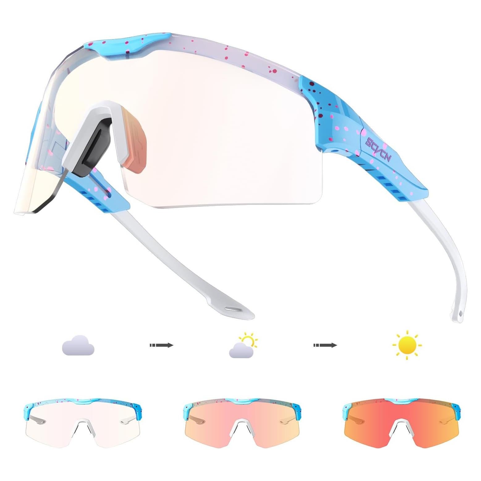 Gafas de Ciclismo KAPVOE S111 Fotoquímicas UV400