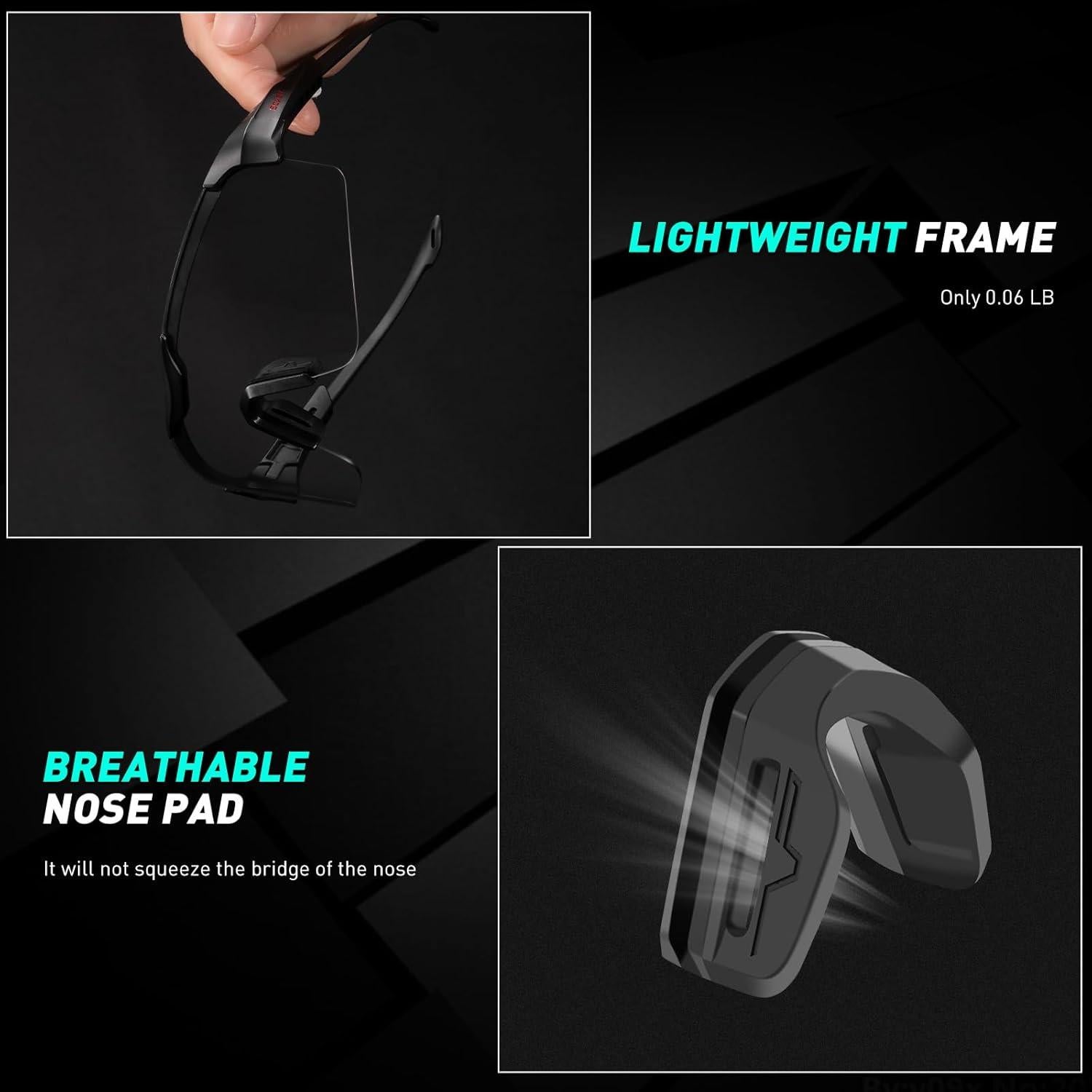 Gafas de Ciclismo KAPVOE S111 Fotoquímicas UV400