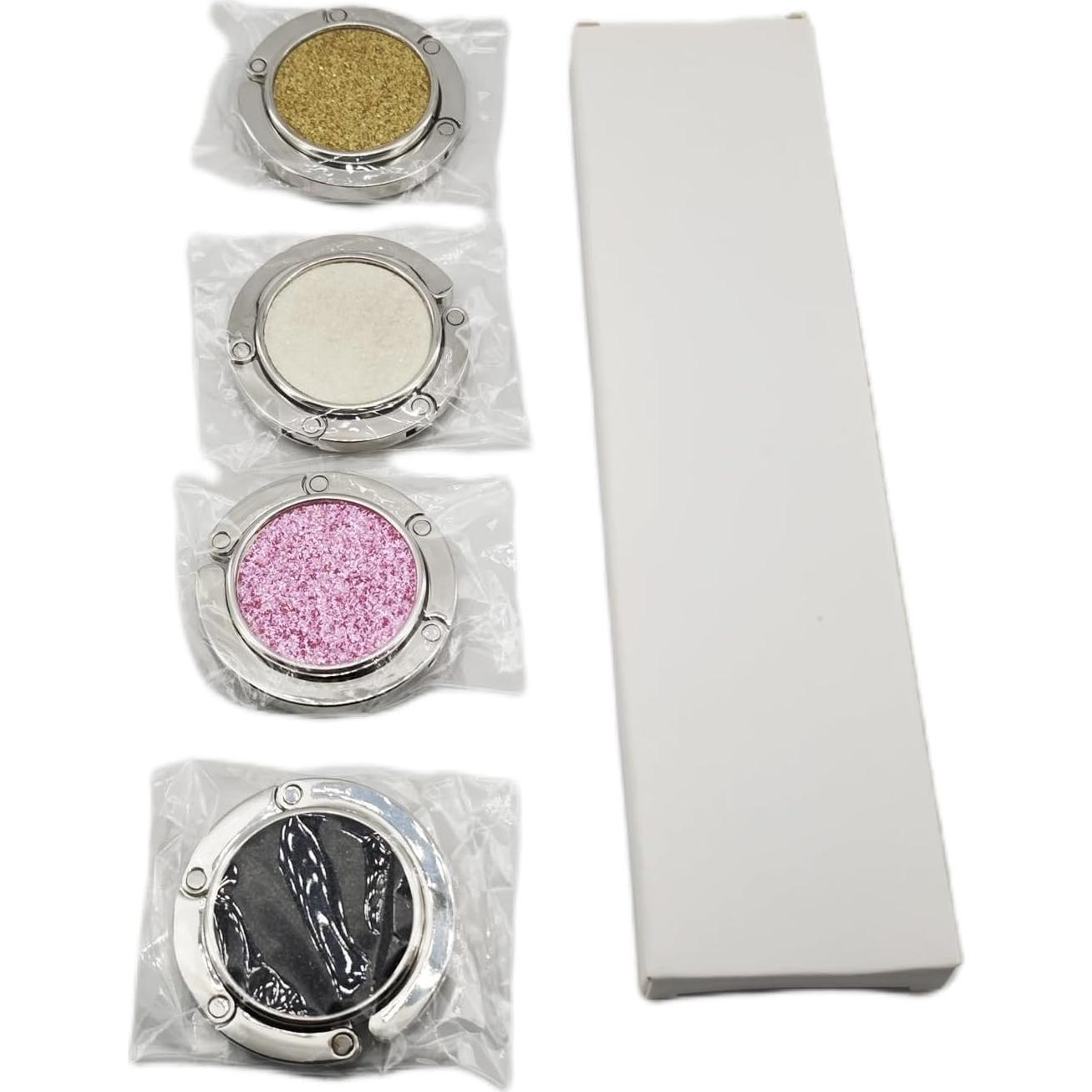 Ganchos Plegables para Bolso YEMCHI - 4 Piezas Color Mixto