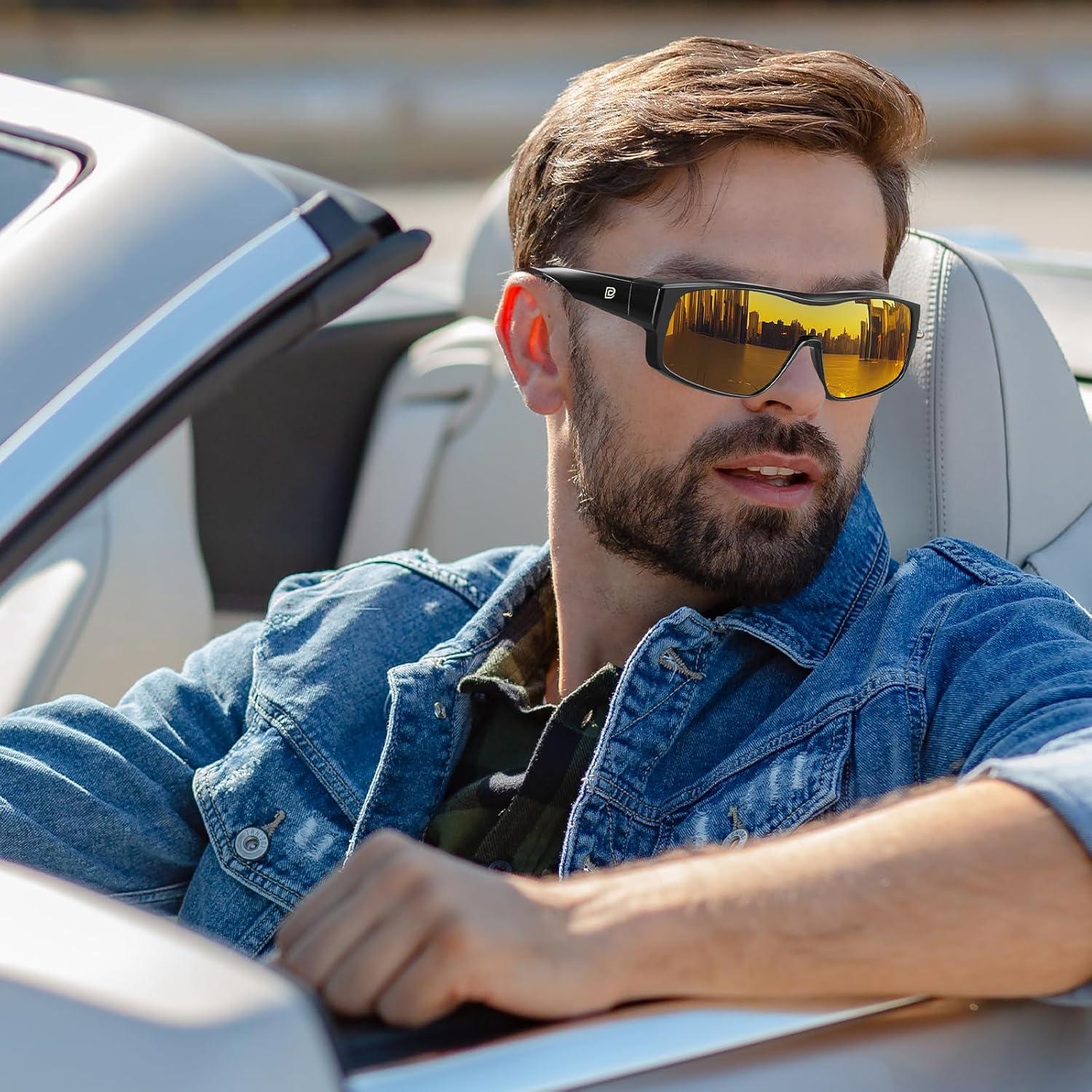 Gafas de sol polarizadas DUCO DC8980 ajuste deportivo UV400