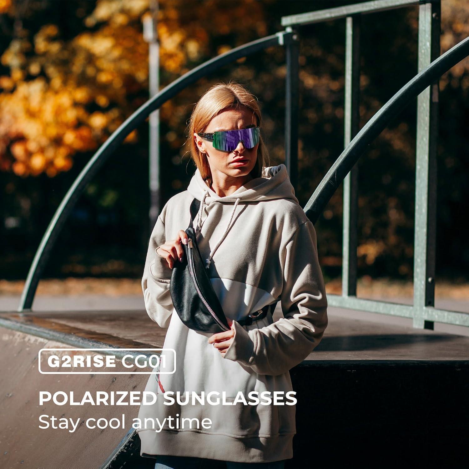 Gafas de Sol G2RISE CG01 UV400 para Ciclismo y Béisbol