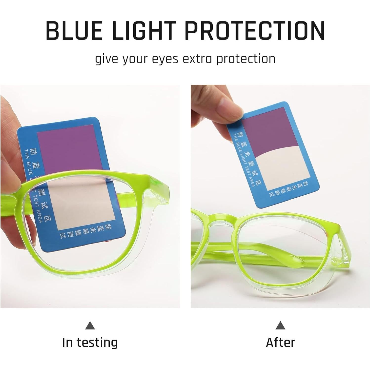 Gafas de Seguridad Antivaho y Antirayaduras Verde Manzana