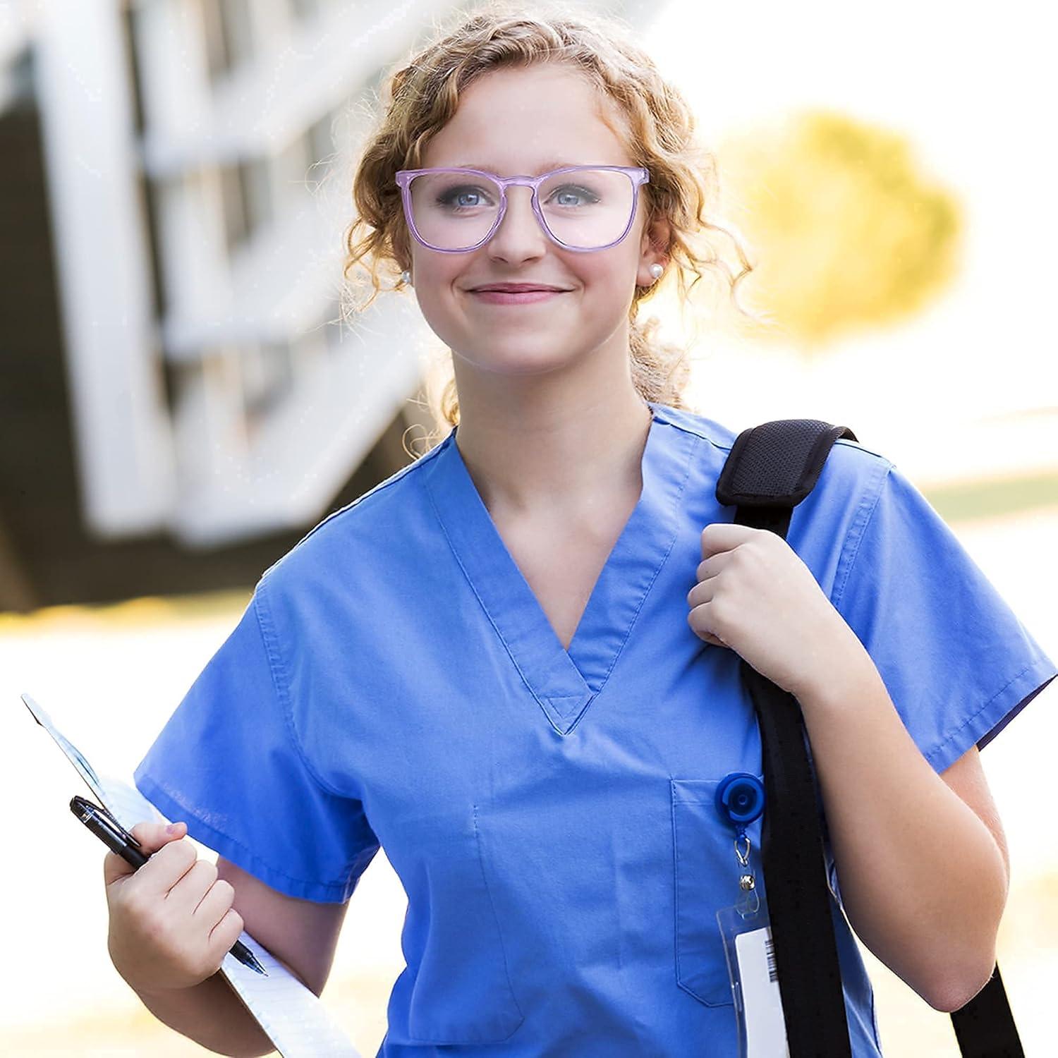 Gafas de Seguridad Antivaho Antirayaduras Púrpura Claro