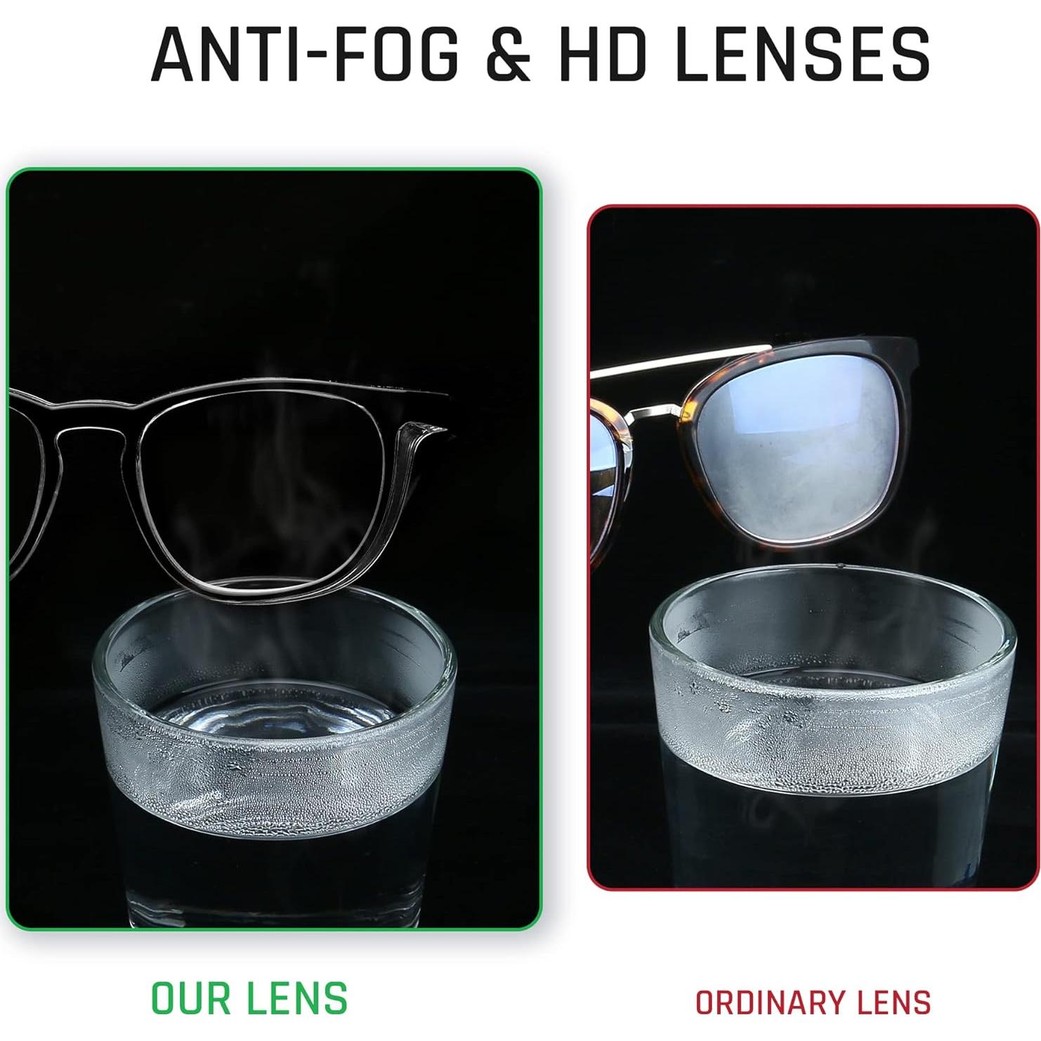 Gafas de Seguridad Anti-Vaho Policarbonato 2 Piezas