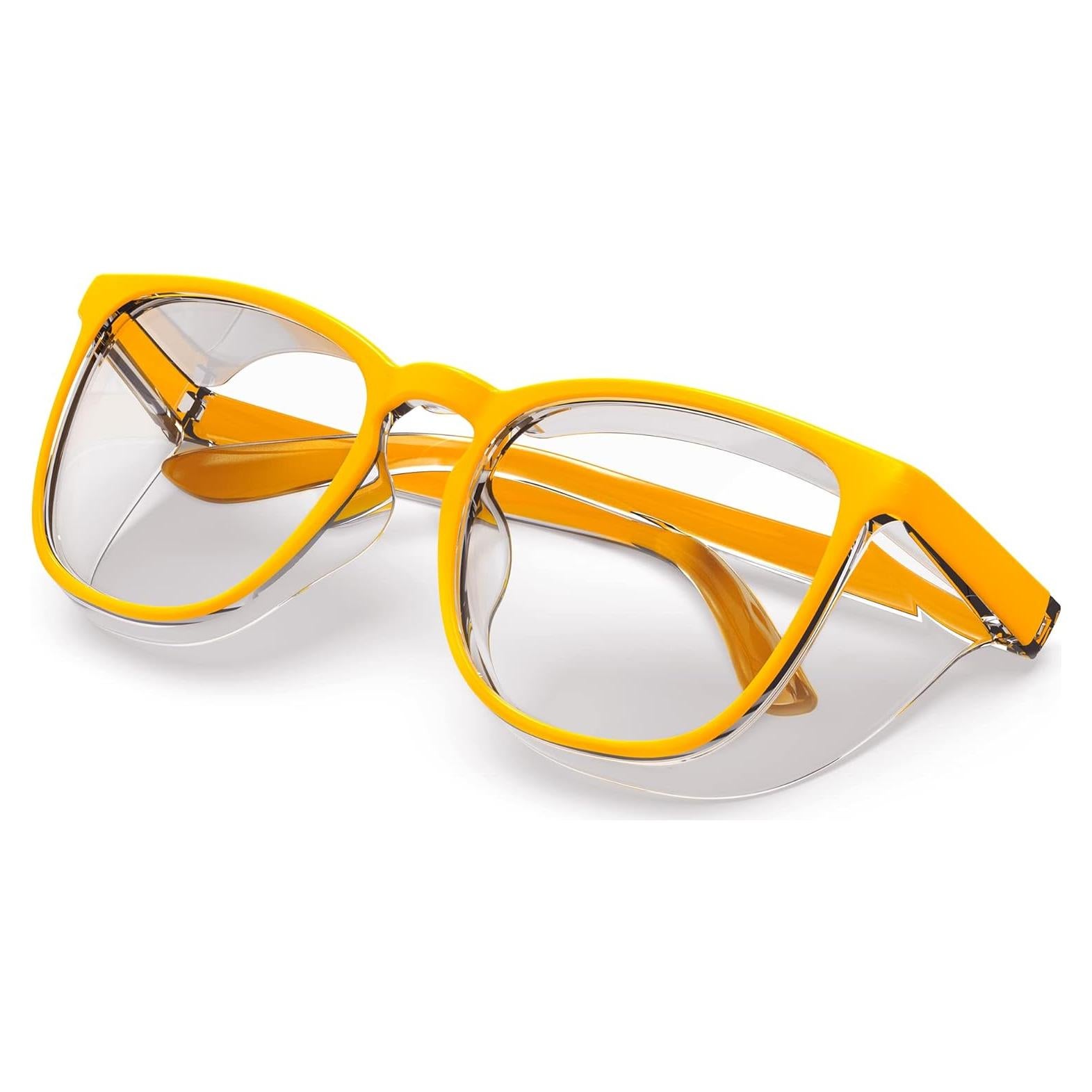 Gafas de Seguridad Antivaho Amarillo Huevo para Adultos