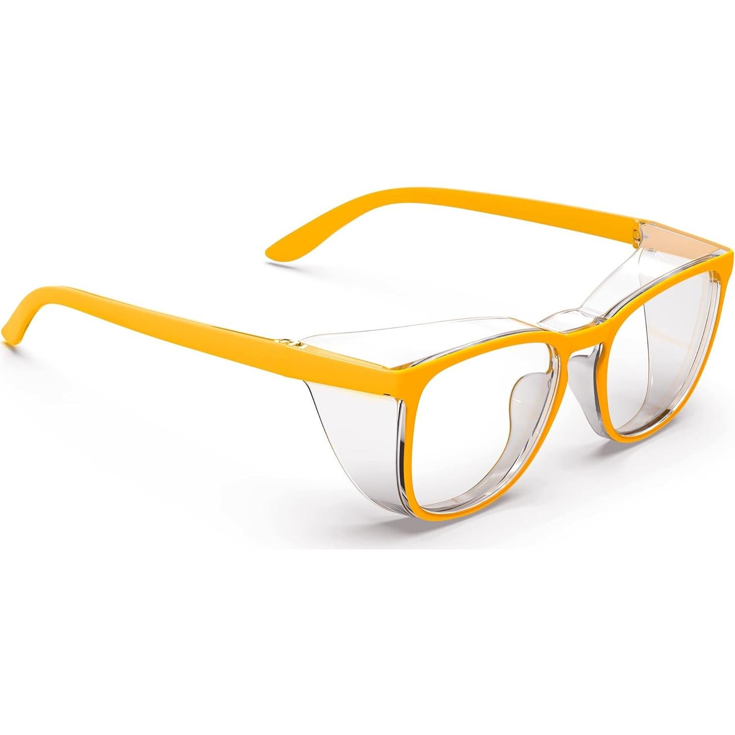 Gafas de Seguridad Antivaho Amarillo Huevo para Adultos