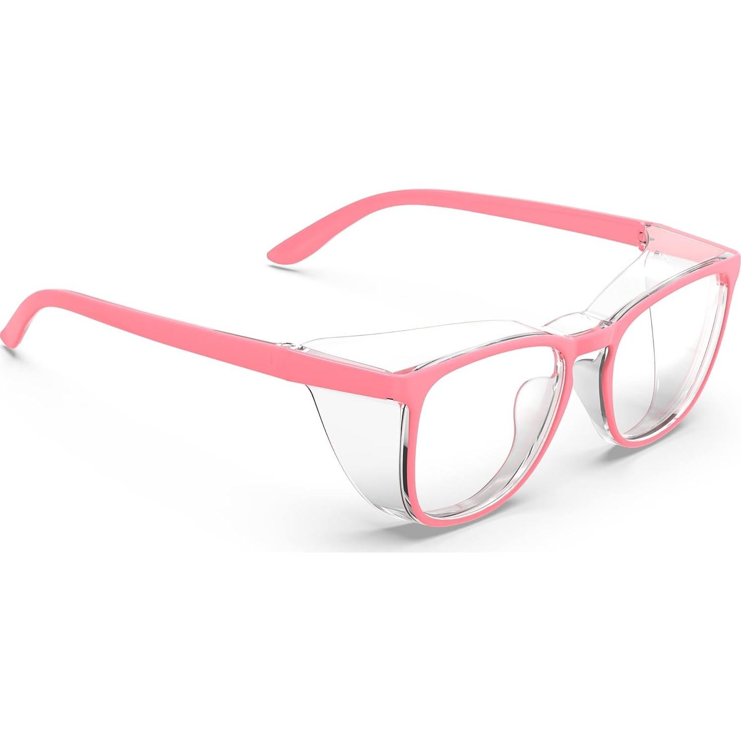 Gafas de Seguridad Antivaho Rosa Claro para Adultos
