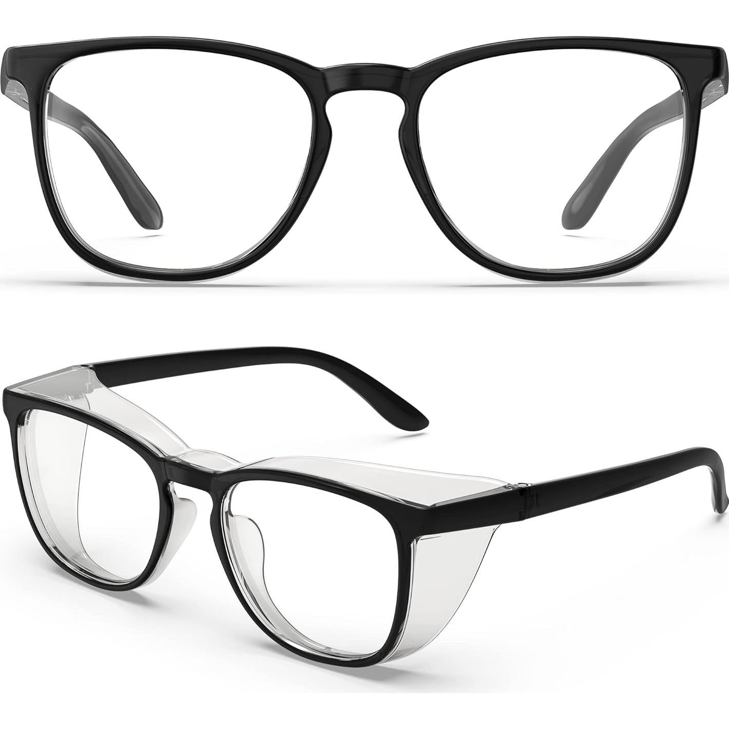 Gafas de Seguridad Anti-Vaho y Anti-Luz Azul - Negro