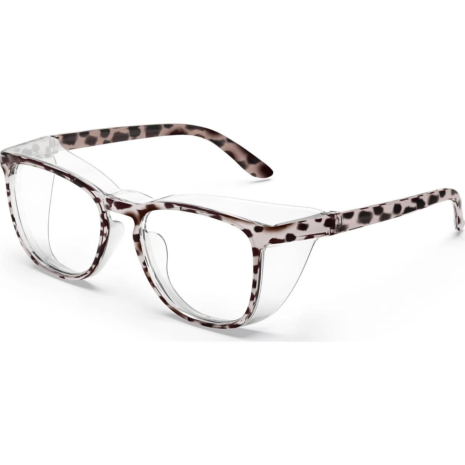 Gafas de Seguridad Anti-Niebla y Anti-Luz Azul Leopardo