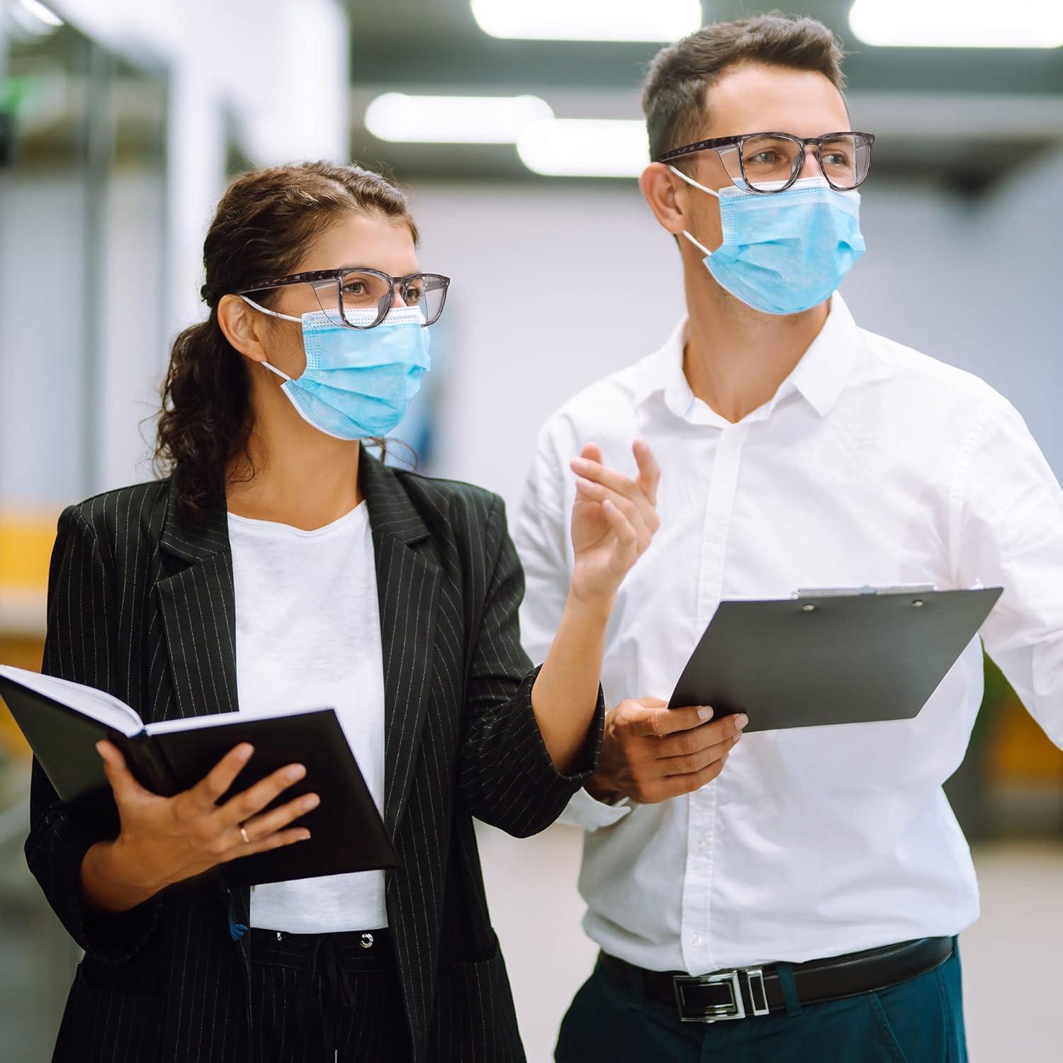 Gafas de Seguridad Anti-Niebla y Anti-Luz Azul Leopardo