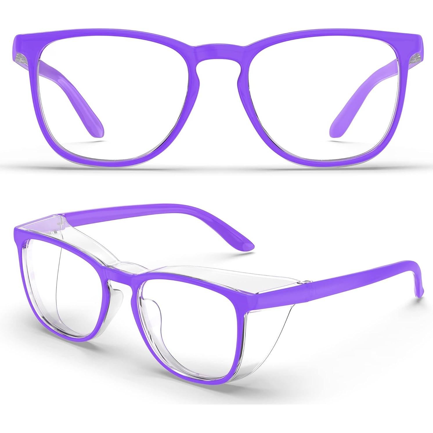 Gafas de Seguridad Anti-Vaho y Anti-Luz Azul Violeta