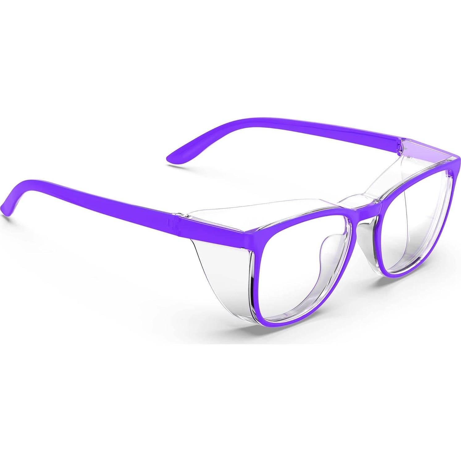 Gafas de Seguridad Anti-Vaho y Anti-Luz Azul Violeta