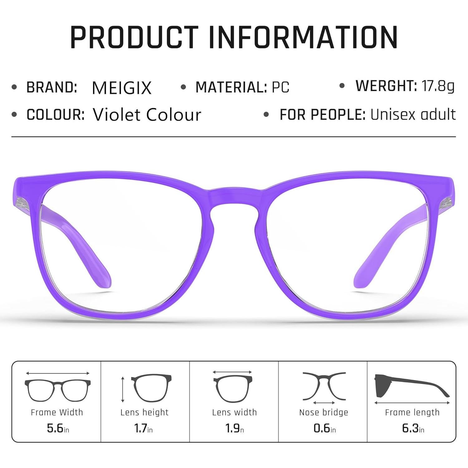 Gafas de Seguridad Anti-Vaho 2 Pack Violeta y Rosa Claro