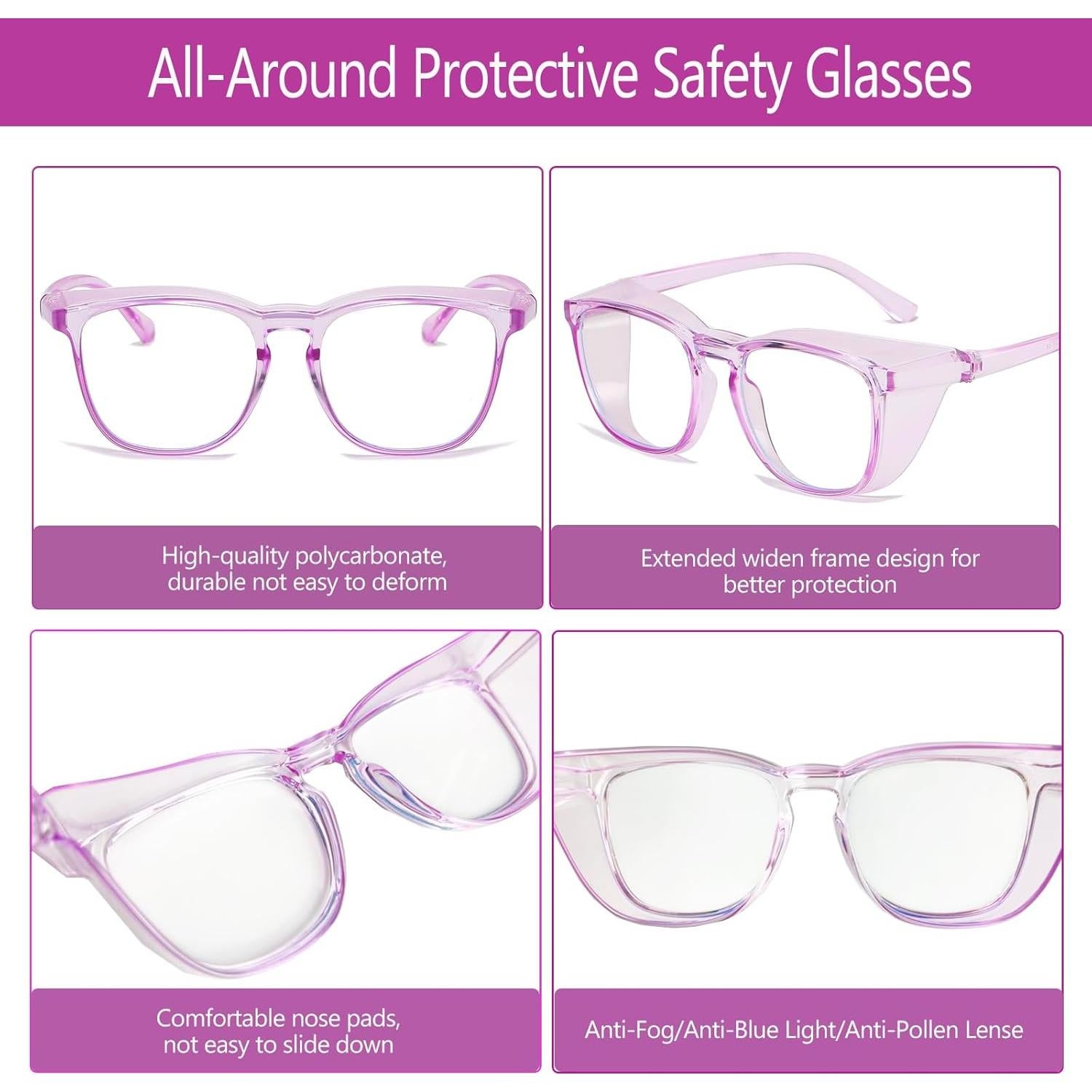 Gafas de seguridad Feaglo antiempañantes con protección UV