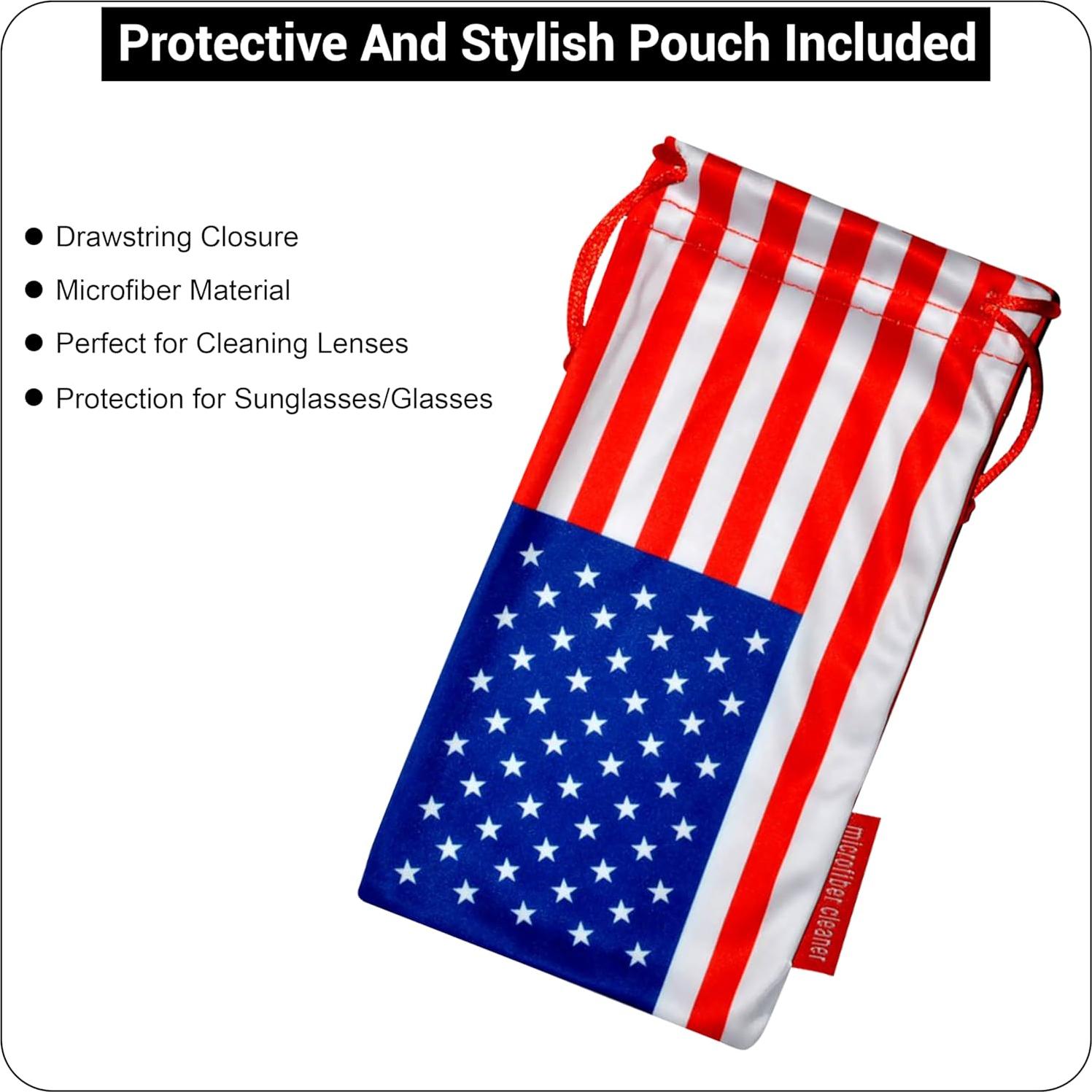 Gafas de Sol Aviador Metal UV Protección 55mm Plata/Rojo