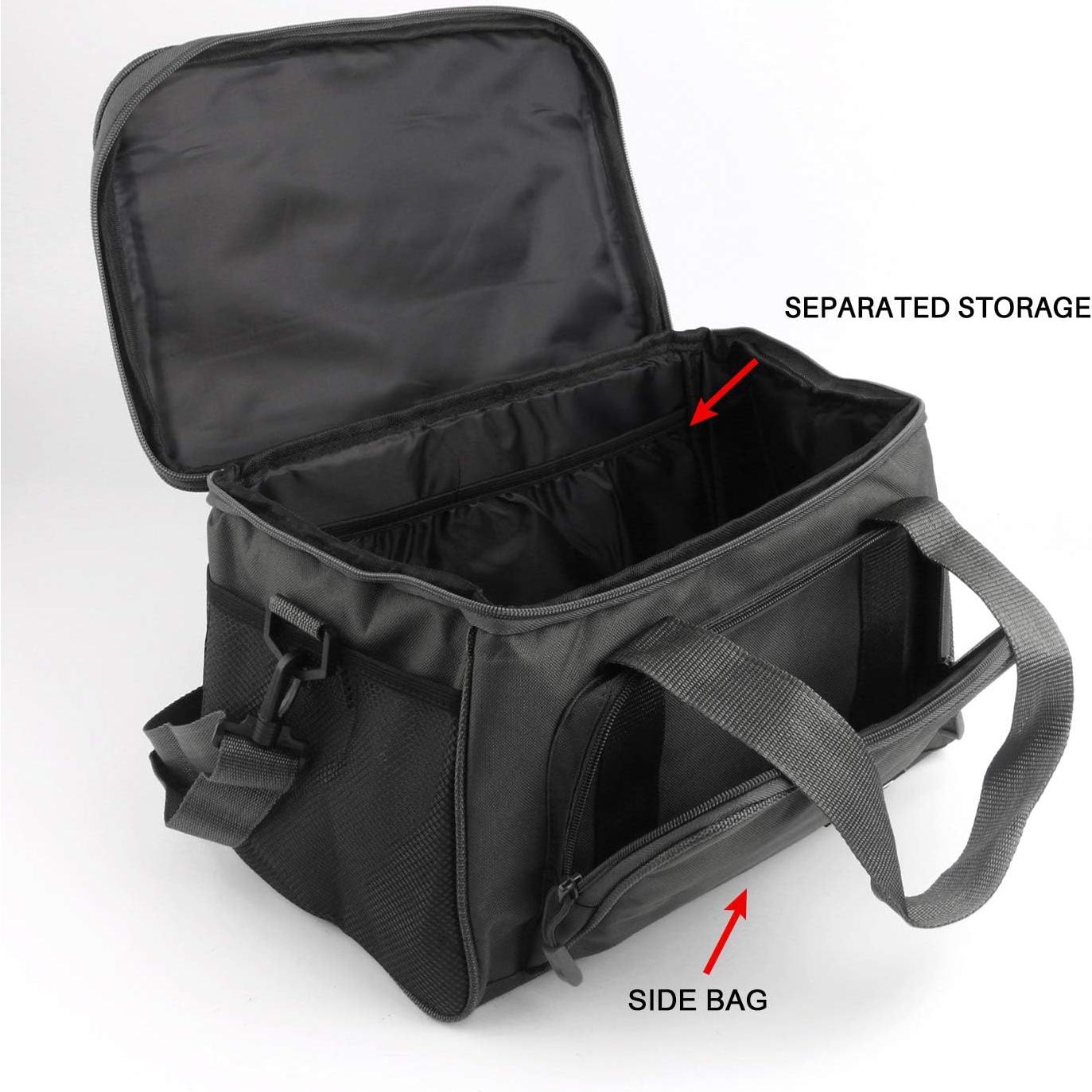 Bolsa de Pesca Portátil Mouhike Negra 39x25 cm Impermeable