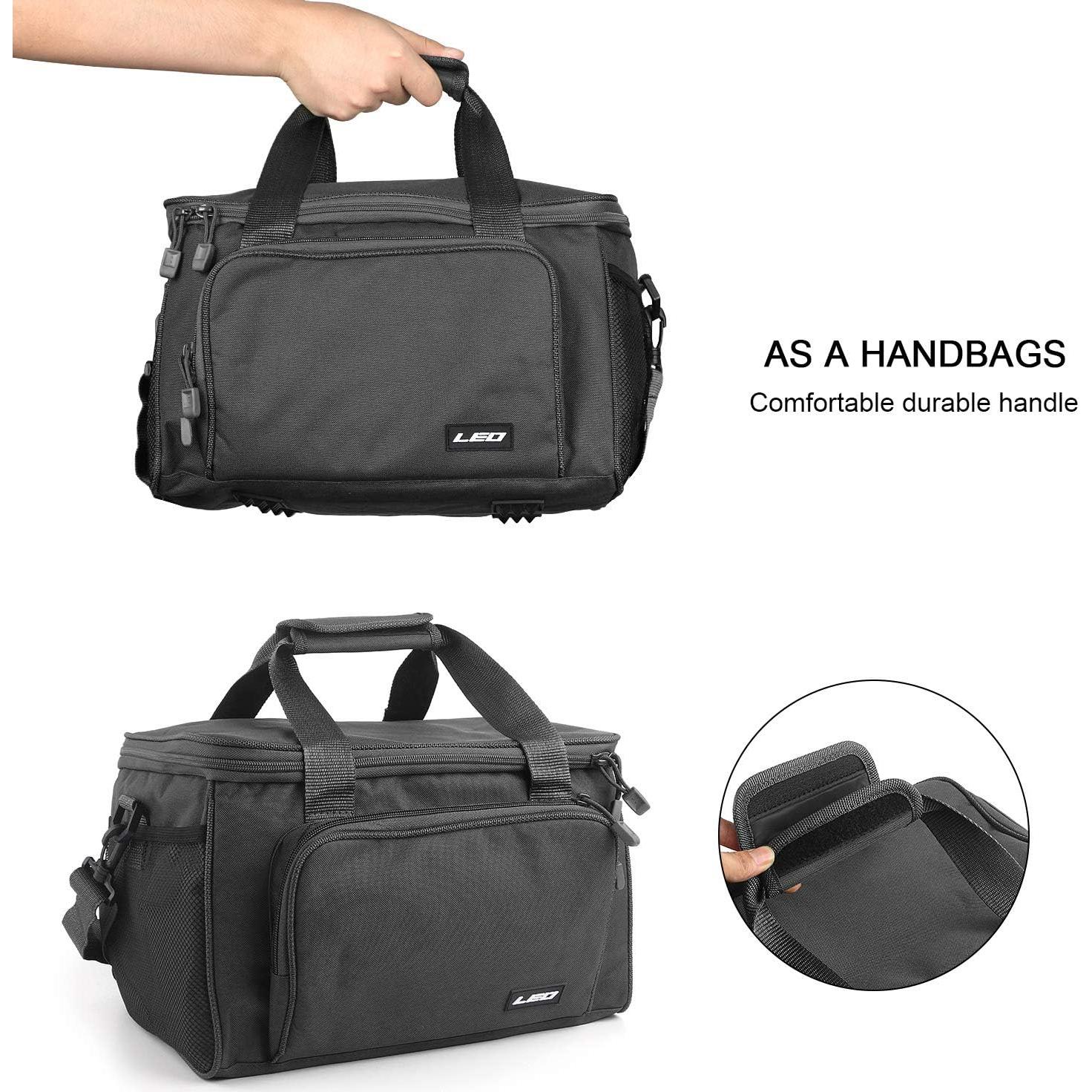 Bolsa de Pesca Portátil Mouhike Negra 39x25 cm Impermeable