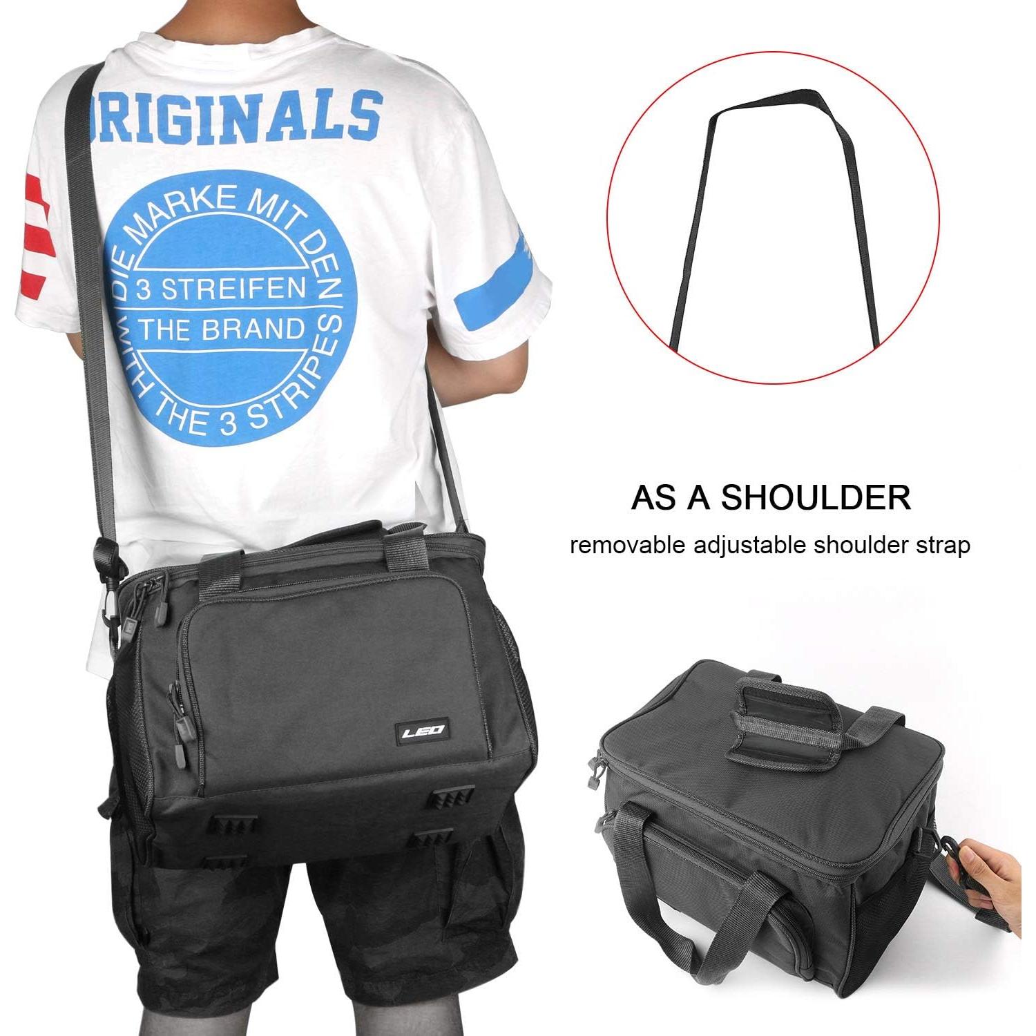 Bolsa de Pesca Portátil Mouhike Negra 39x25 cm Impermeable