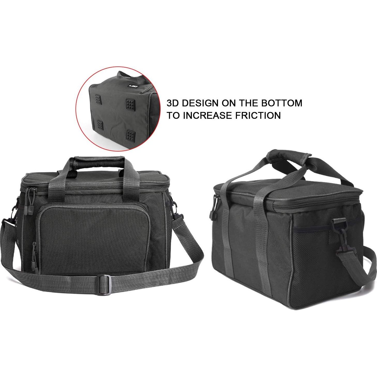 Bolsa de Pesca Portátil Mouhike Negra 39x25 cm Impermeable