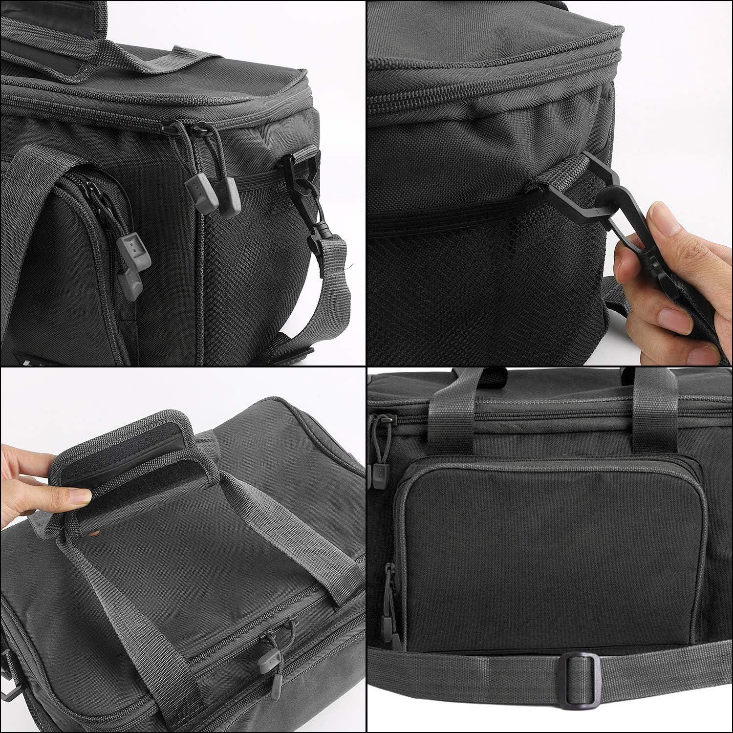 Bolsa de Pesca Portátil Mouhike Negra 39x25 cm Impermeable
