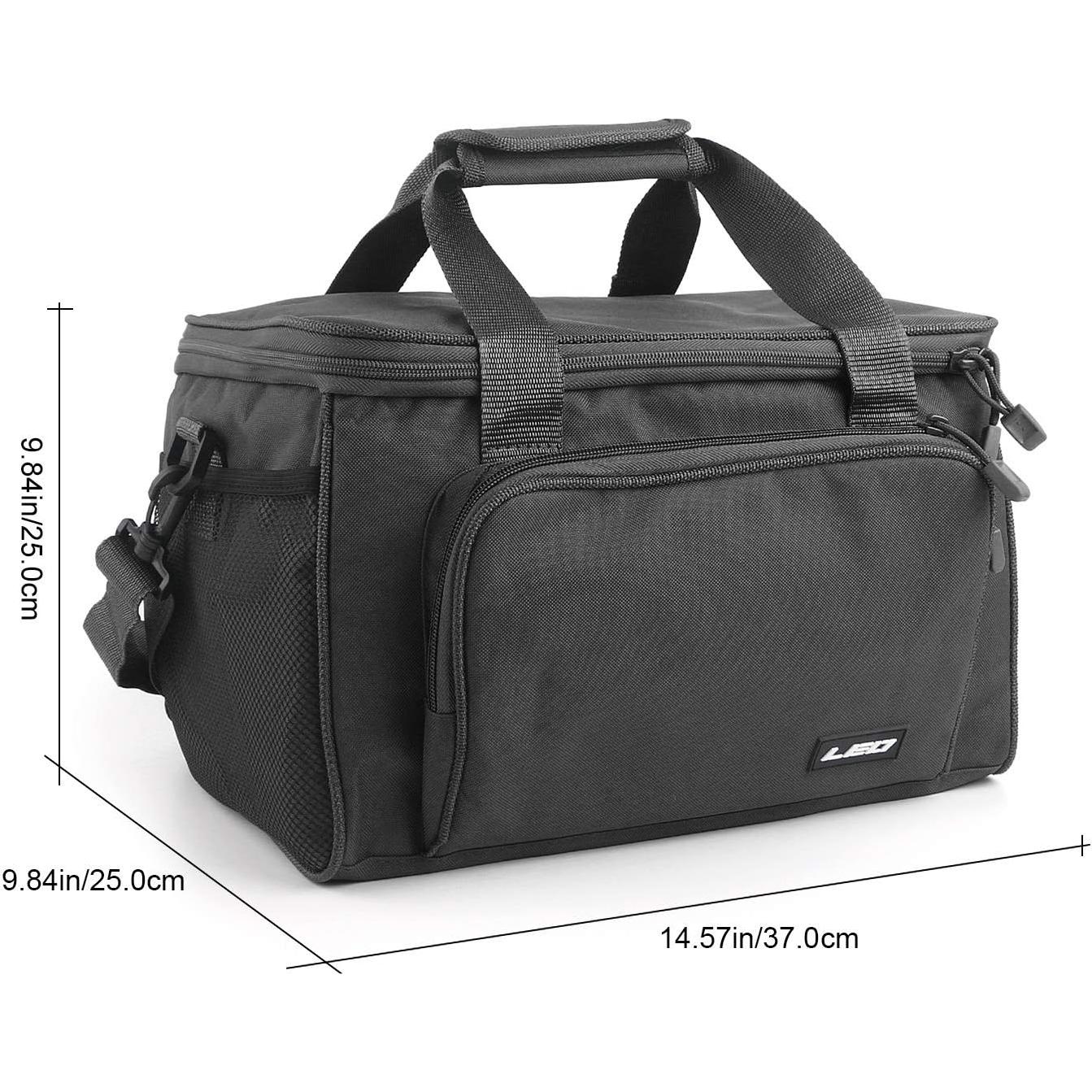 Bolsa de Pesca Portátil Mouhike Negra 39x25 cm Impermeable