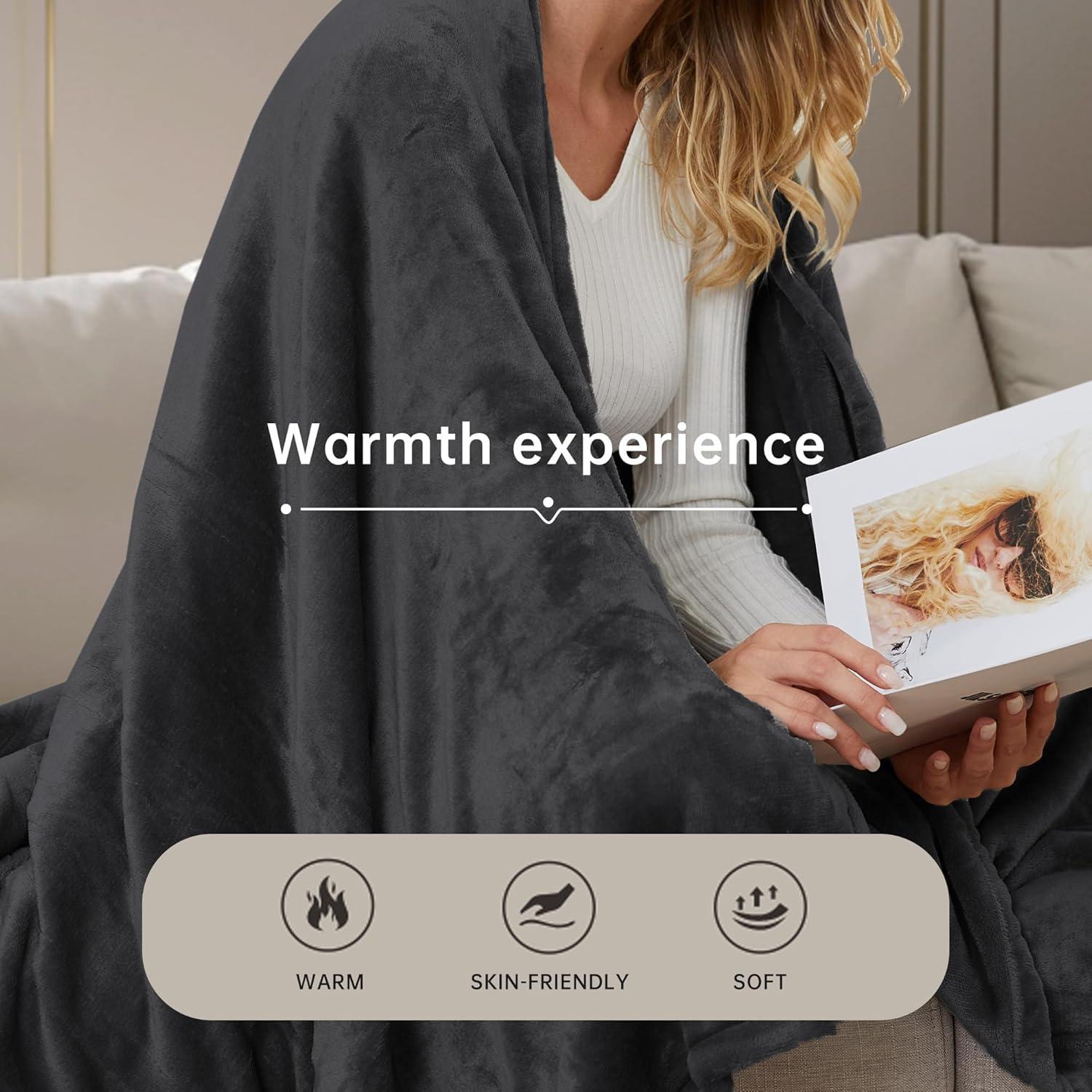 Manta eléctrica McJaw HLB-FF tamaño completo 2,24 kg 4 niveles