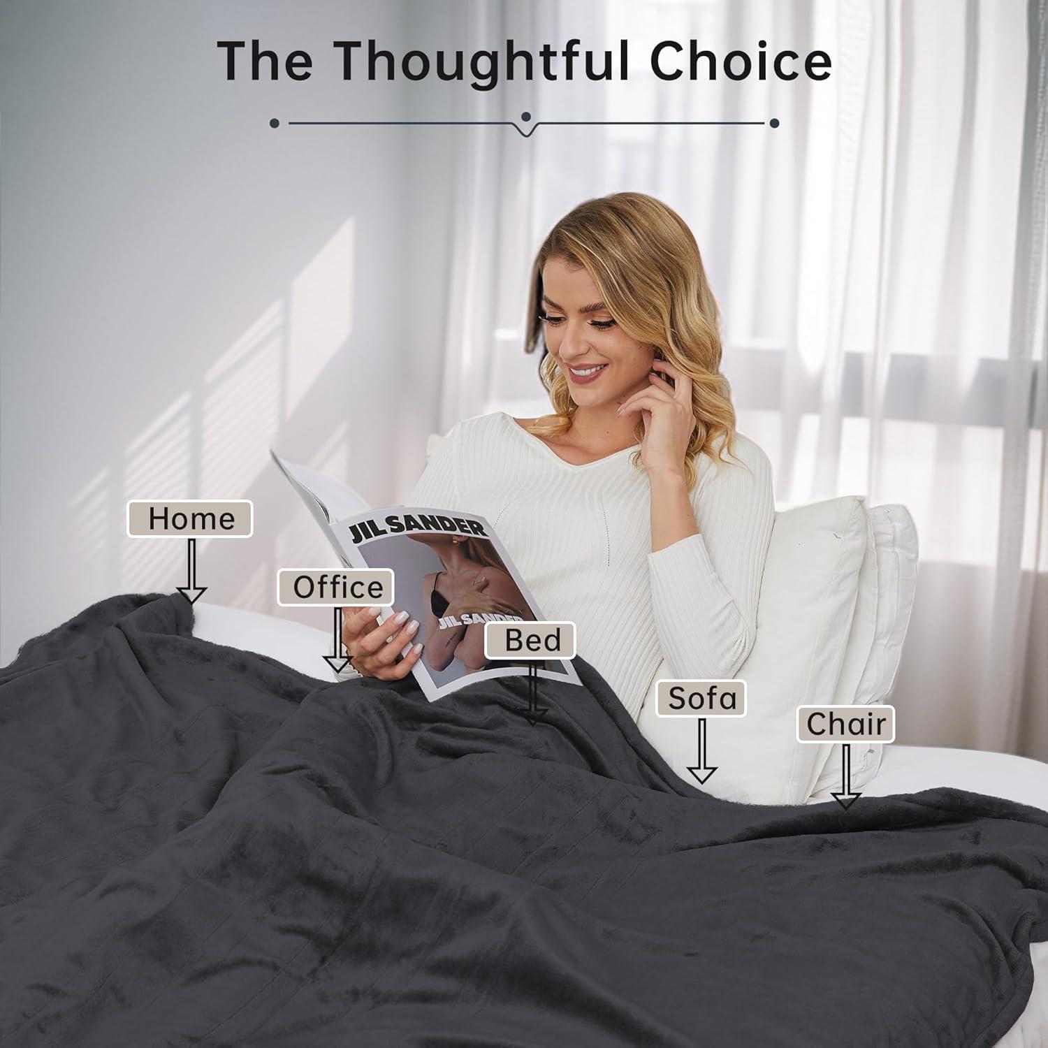 Manta eléctrica McJaw HLB-FF tamaño completo 2,24 kg 4 niveles