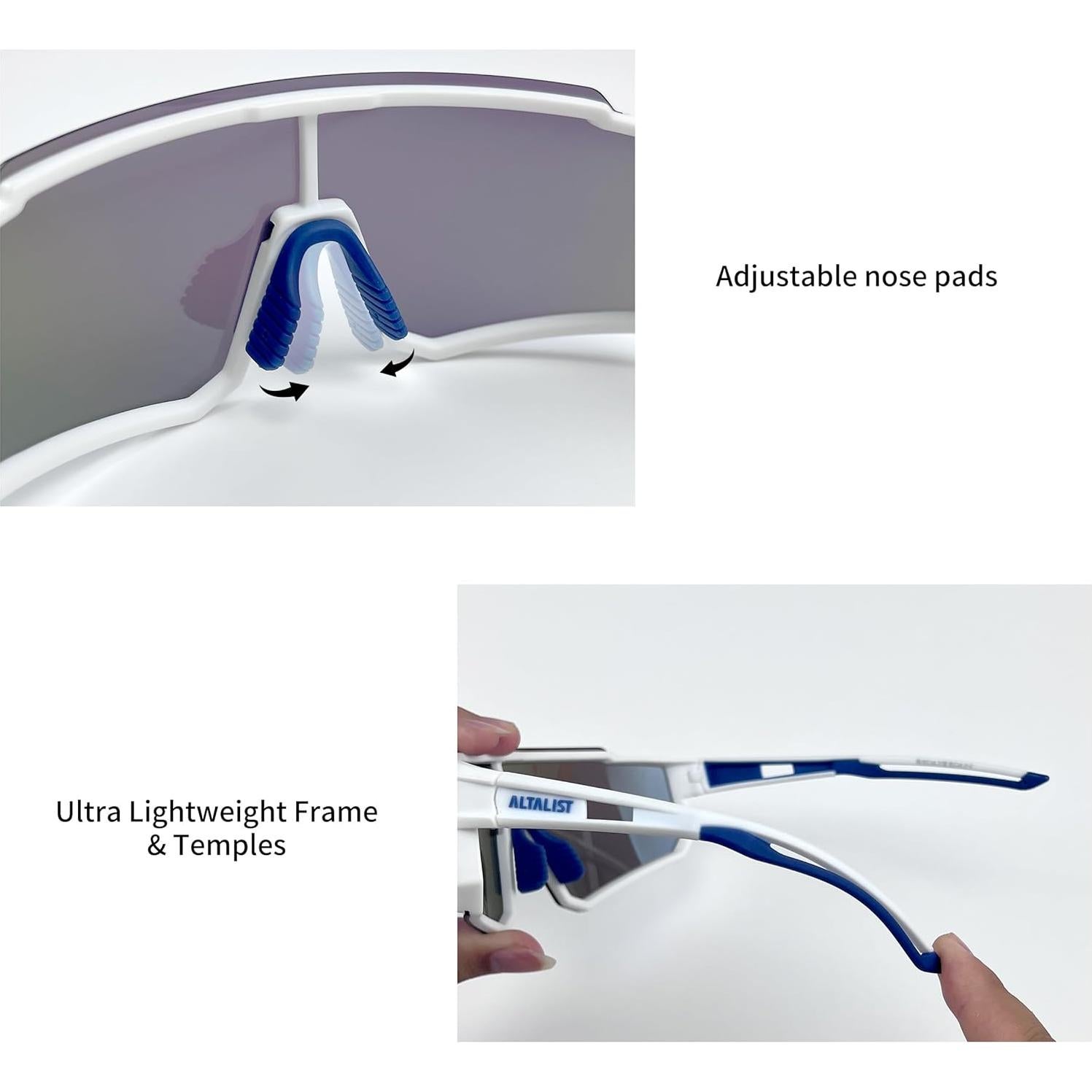 Gafas de Ciclismo ALTALIST UV400 Polarizadas Azul