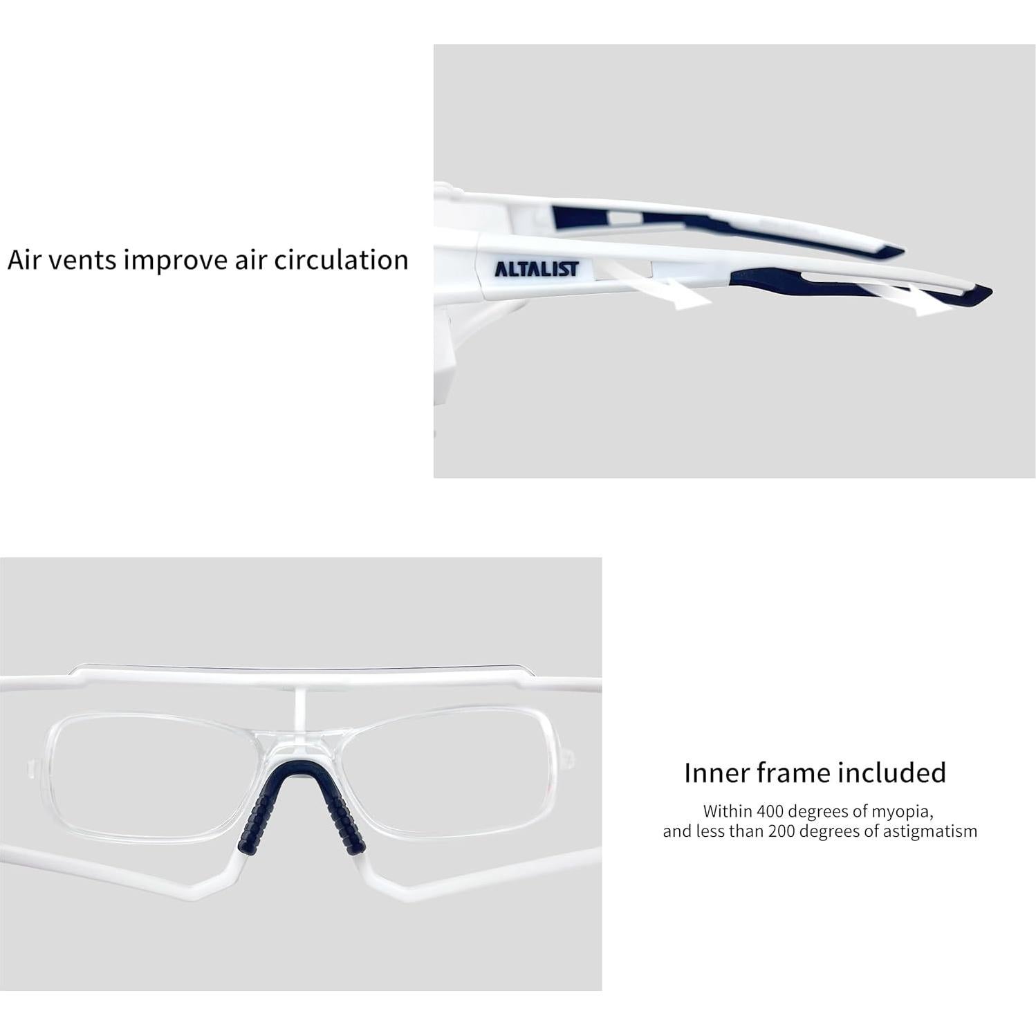 Gafas de Ciclismo ALTALIST UV400 Lentes Fotocromáticas