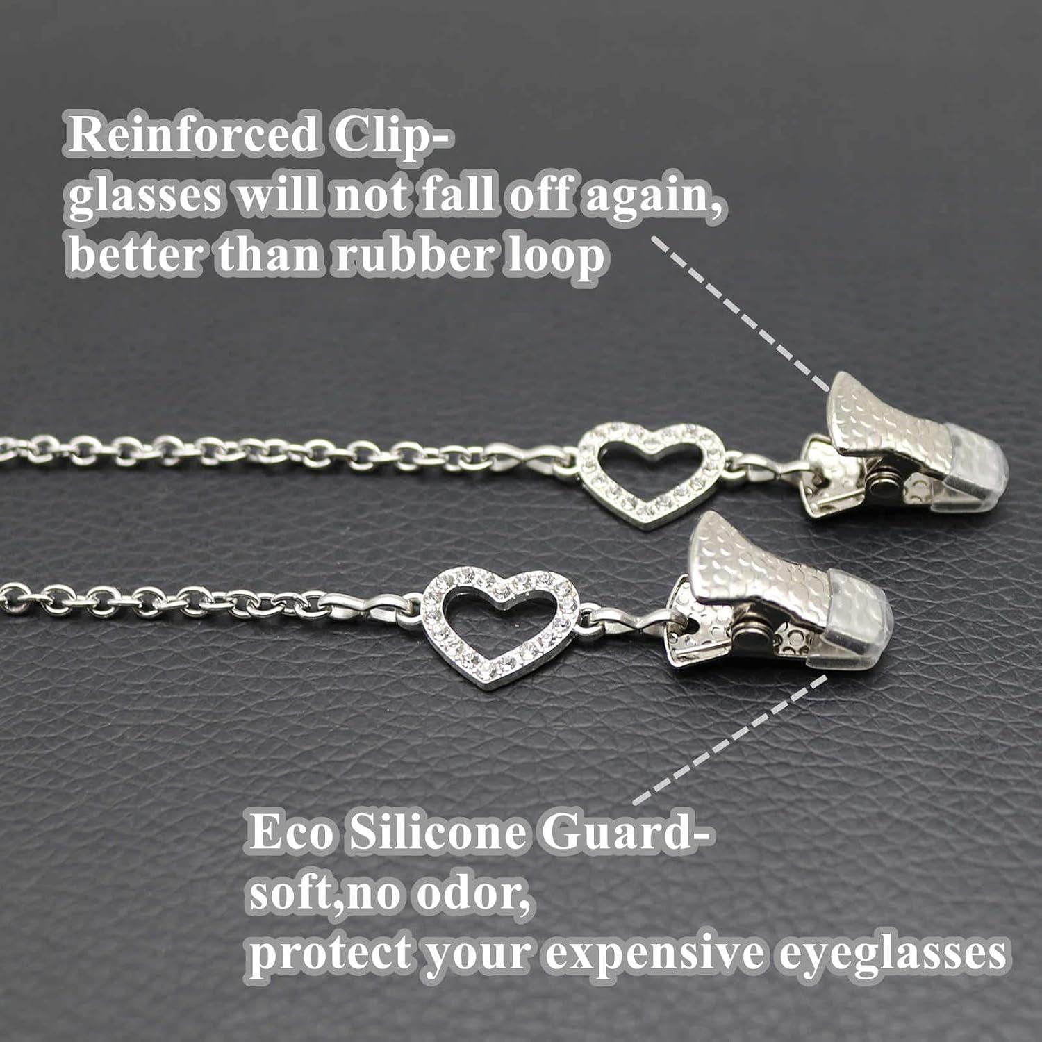 Correa para Gafas AAYJLSZ con Rhinestones y Acero Inoxidable