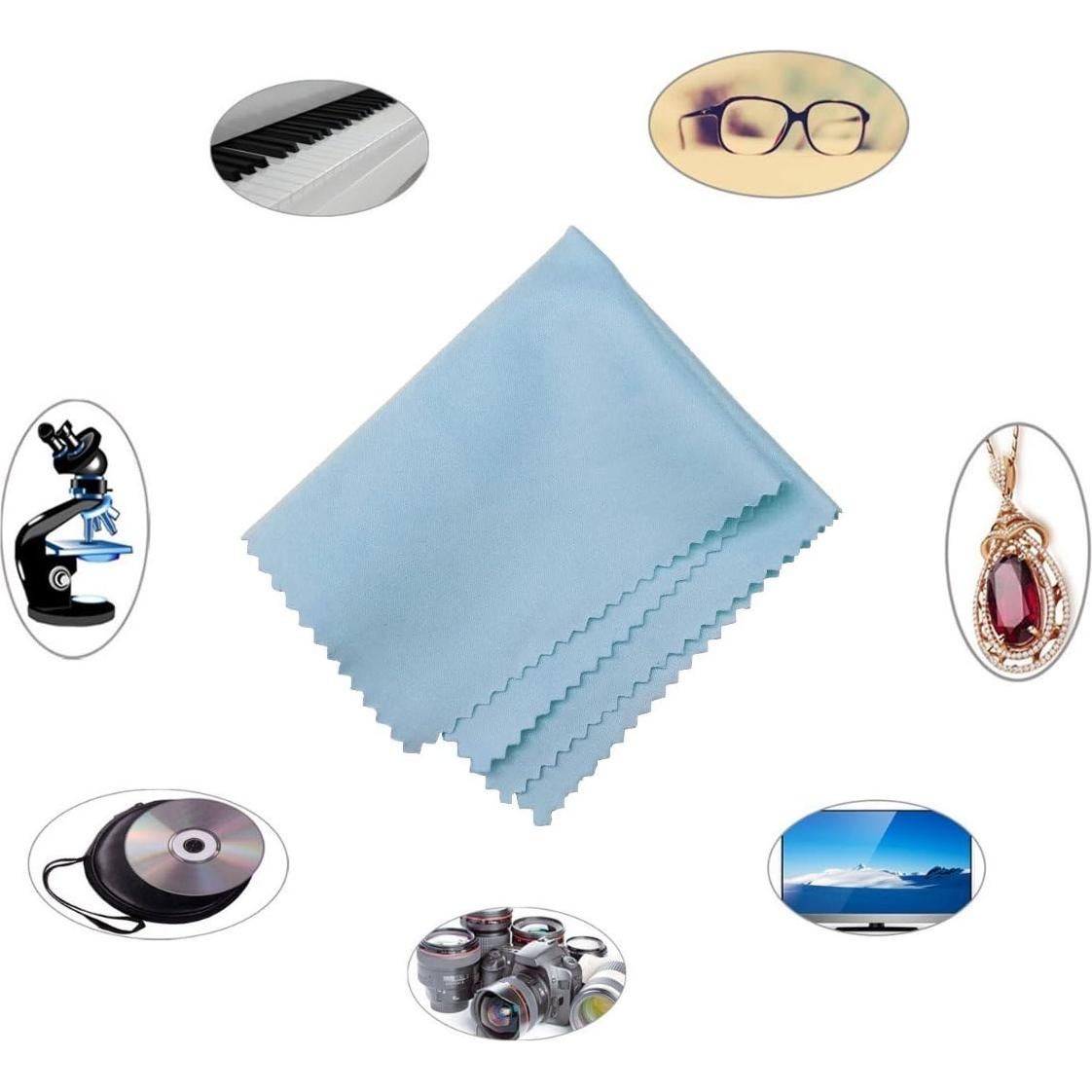 Paños de limpieza de microfibra HTTX 4 unidades 15x18 cm